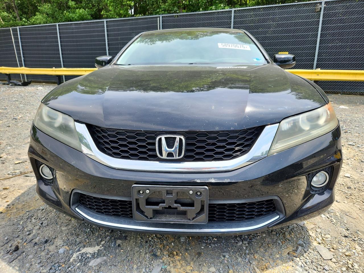 2013 Honda Accord Exl Black vin: 1HGCT1B82DA002377