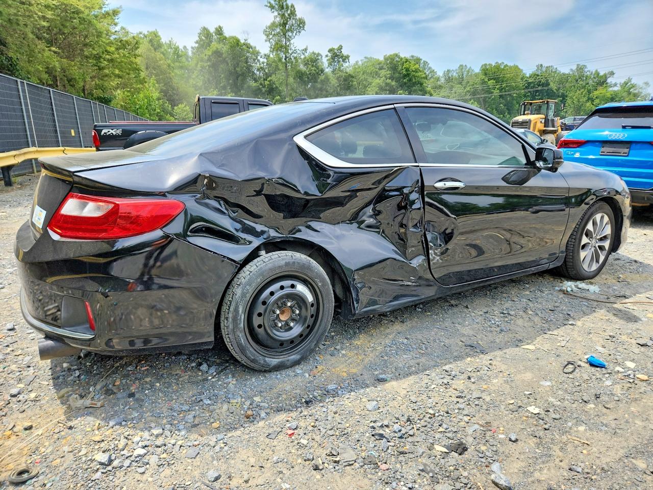 2013 Honda Accord Exl Black vin: 1HGCT1B82DA002377