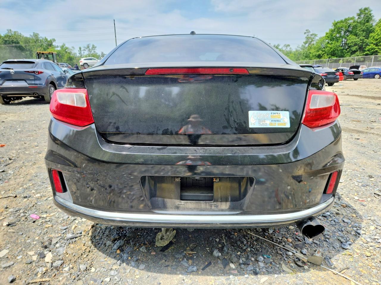 2013 Honda Accord Exl Black vin: 1HGCT1B82DA002377