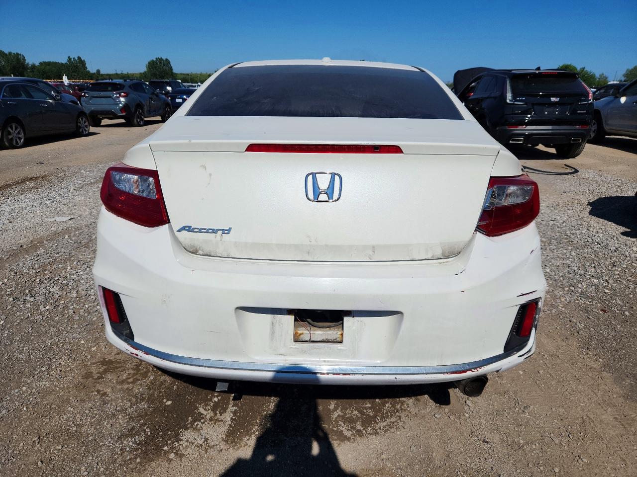 2013 Honda Accord Exl White vin: 1HGCT1B82DA800782