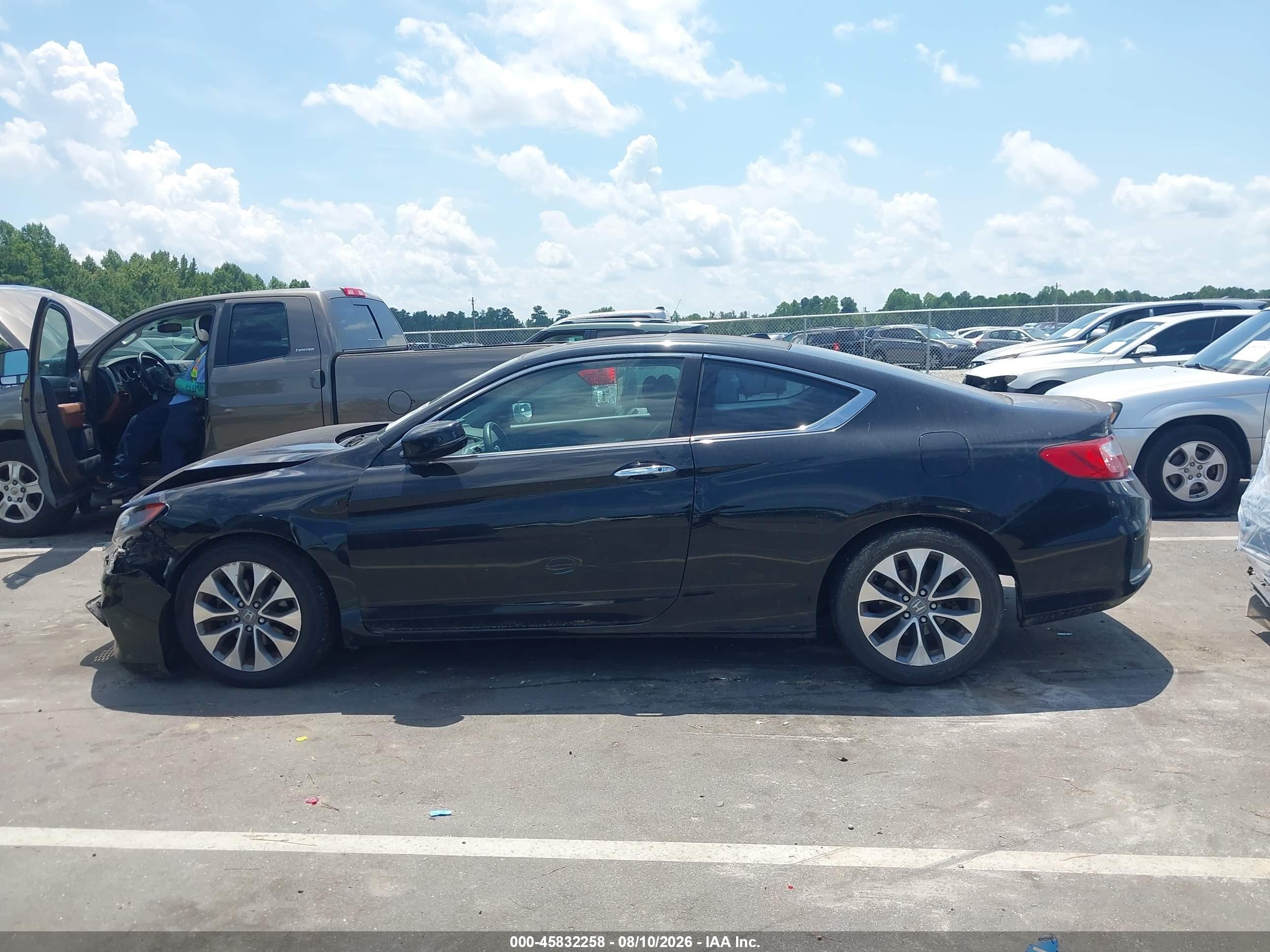 2015 Honda Accord Ex-l Черный vin: 1HGCT1B82FA001393