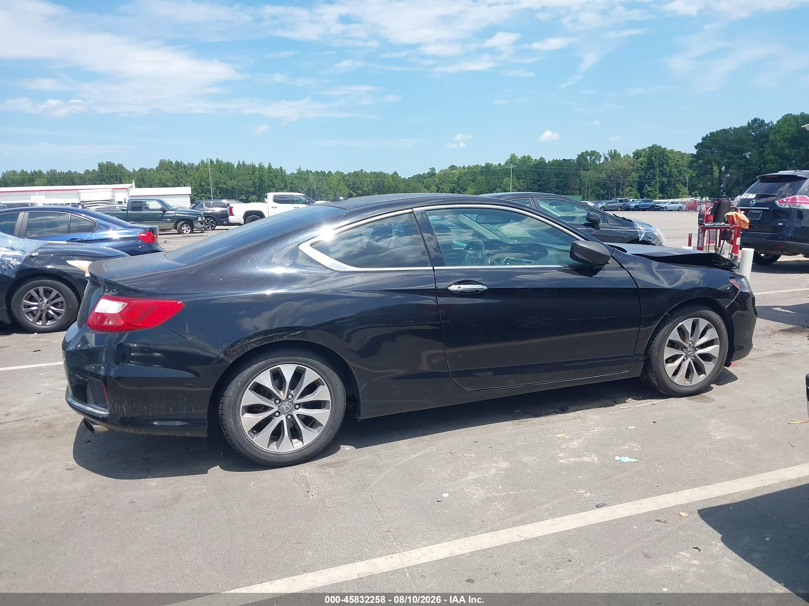 2015 Honda Accord Ex-l Черный vin: 1HGCT1B82FA001393