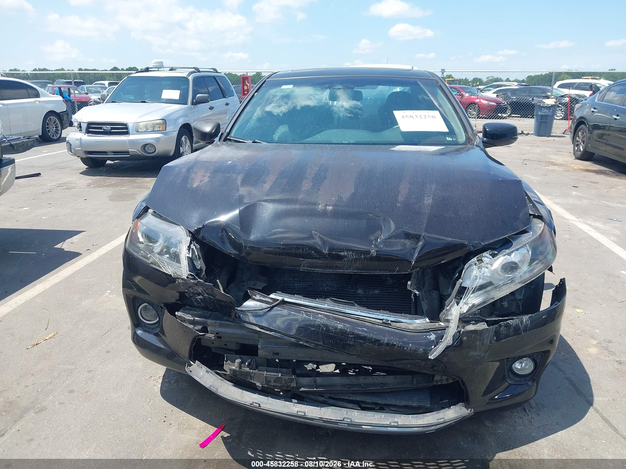 2015 Honda Accord Ex-l Черный vin: 1HGCT1B82FA001393