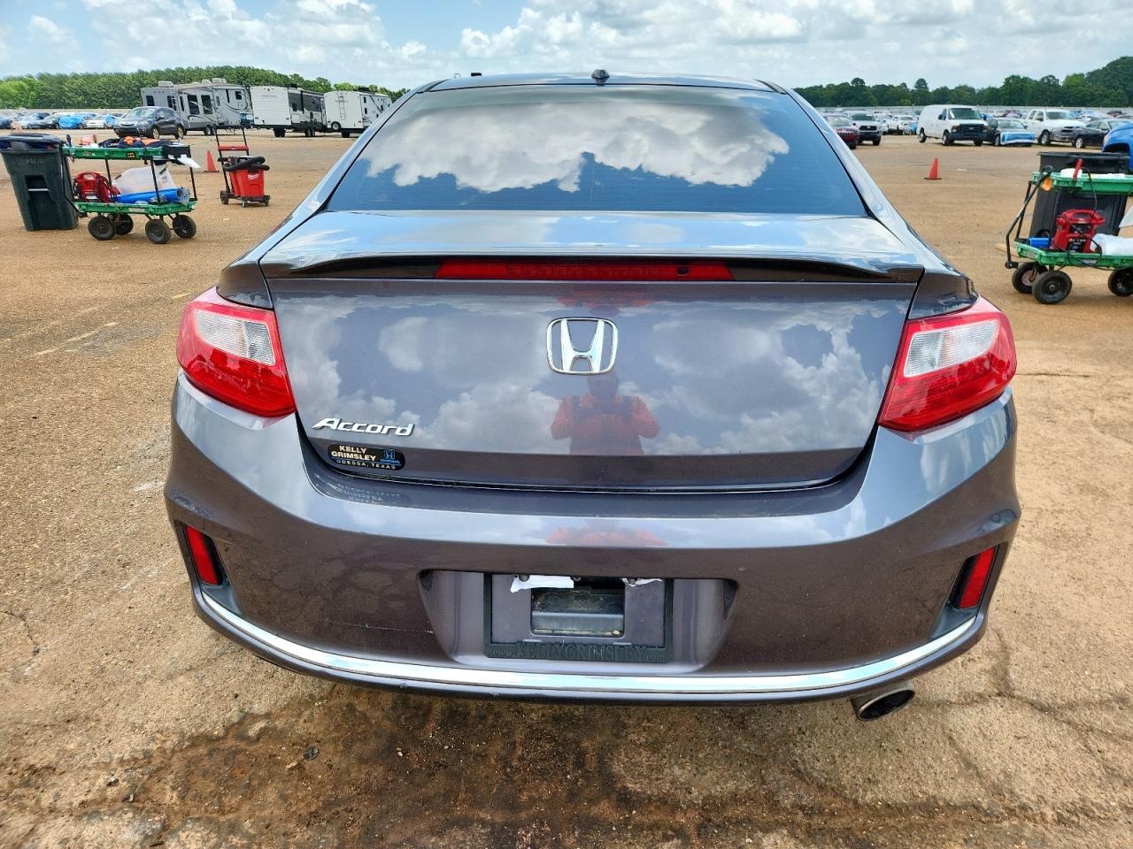 2015 Honda Accord Exl Gray vin: 1HGCT1B82FA007257
