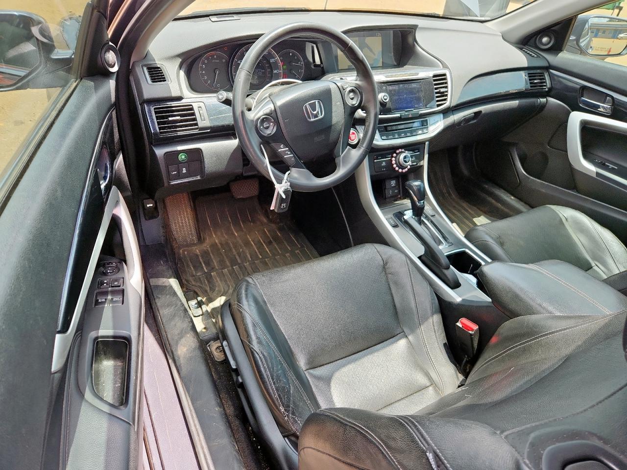 2015 Honda Accord Exl Gray vin: 1HGCT1B82FA007257