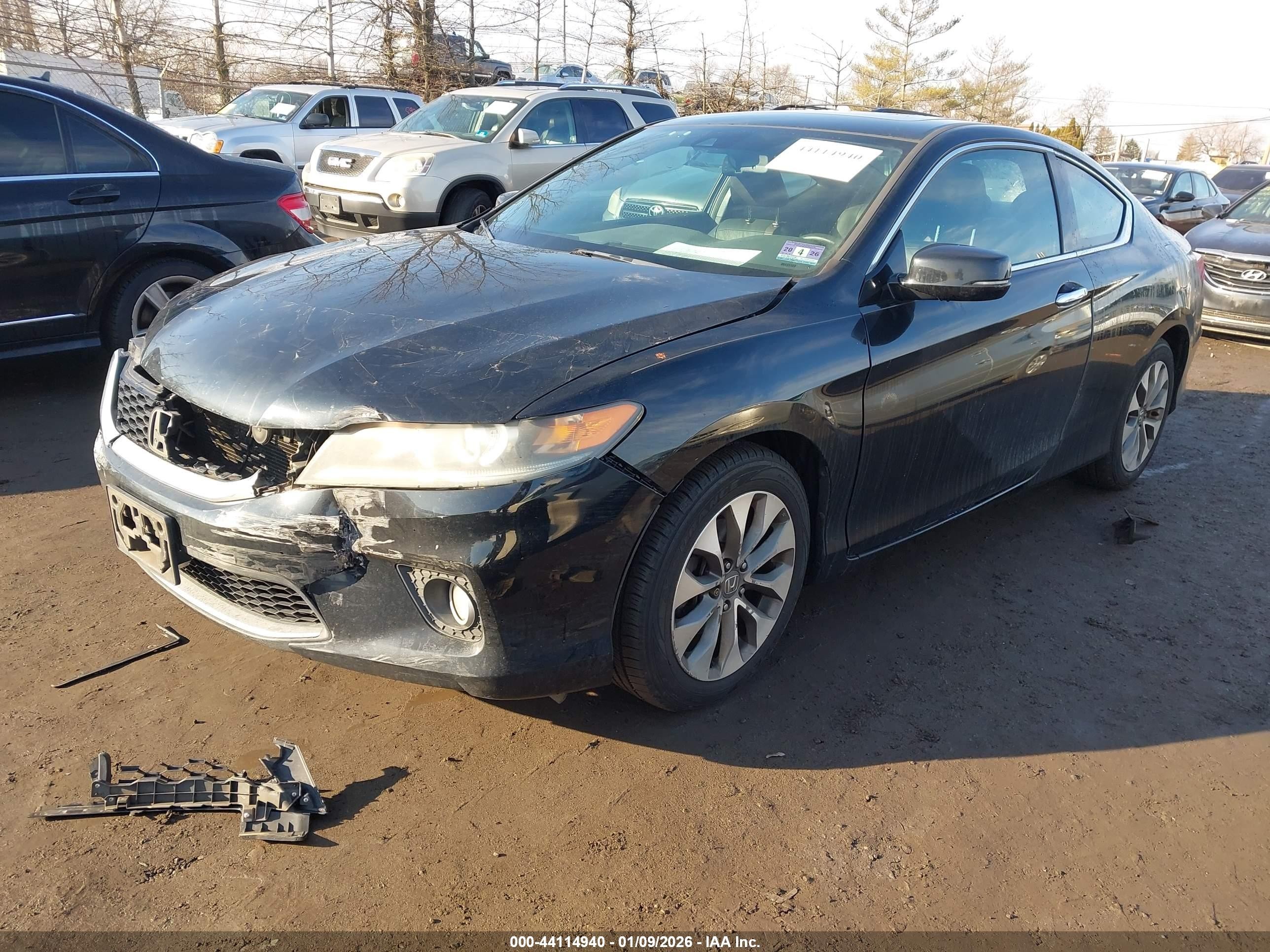 2015 Honda Accord Ex-l Black vin: 1HGCT1B82FA009672