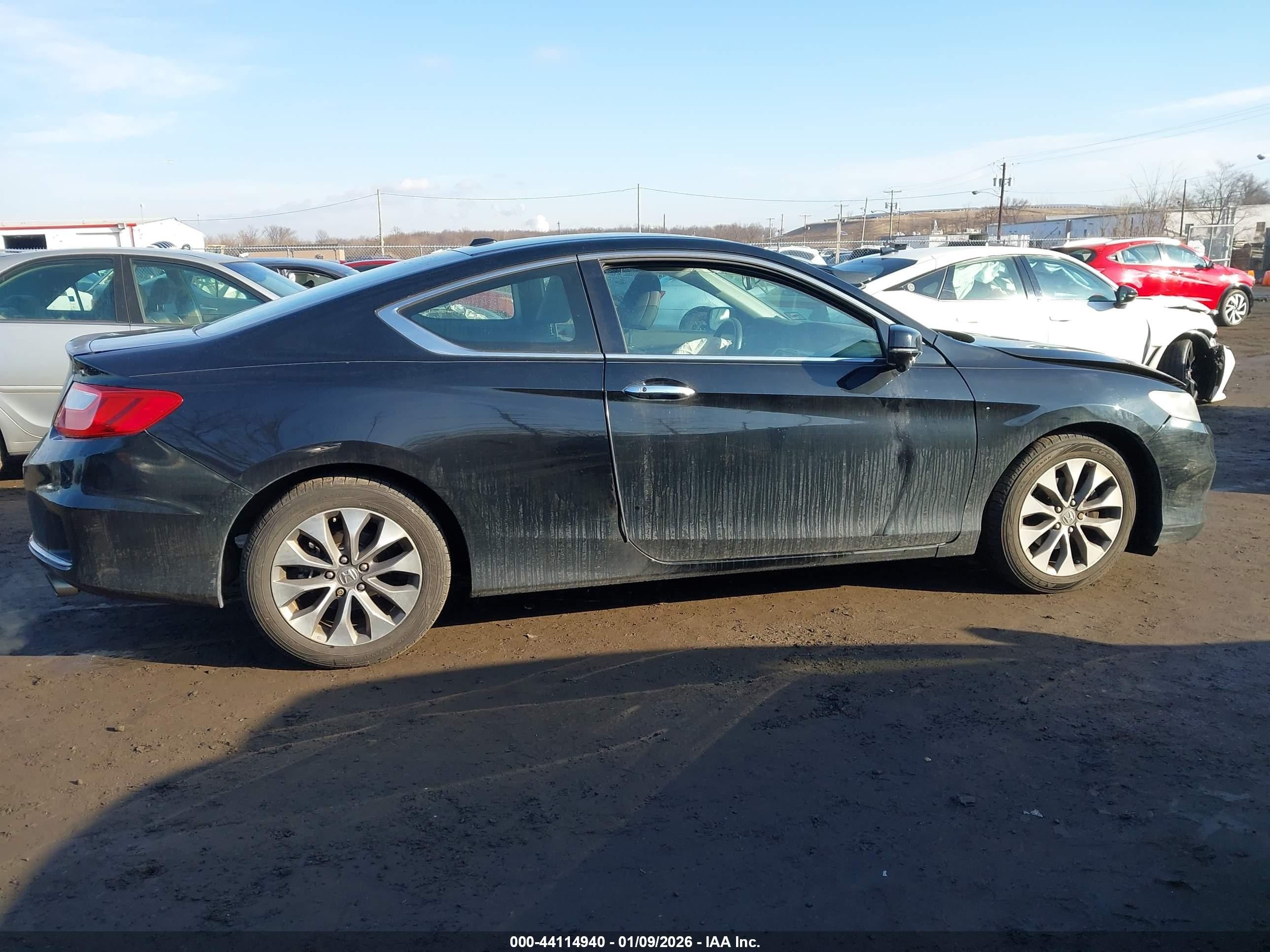 2015 Honda Accord Ex-l Black vin: 1HGCT1B82FA009672