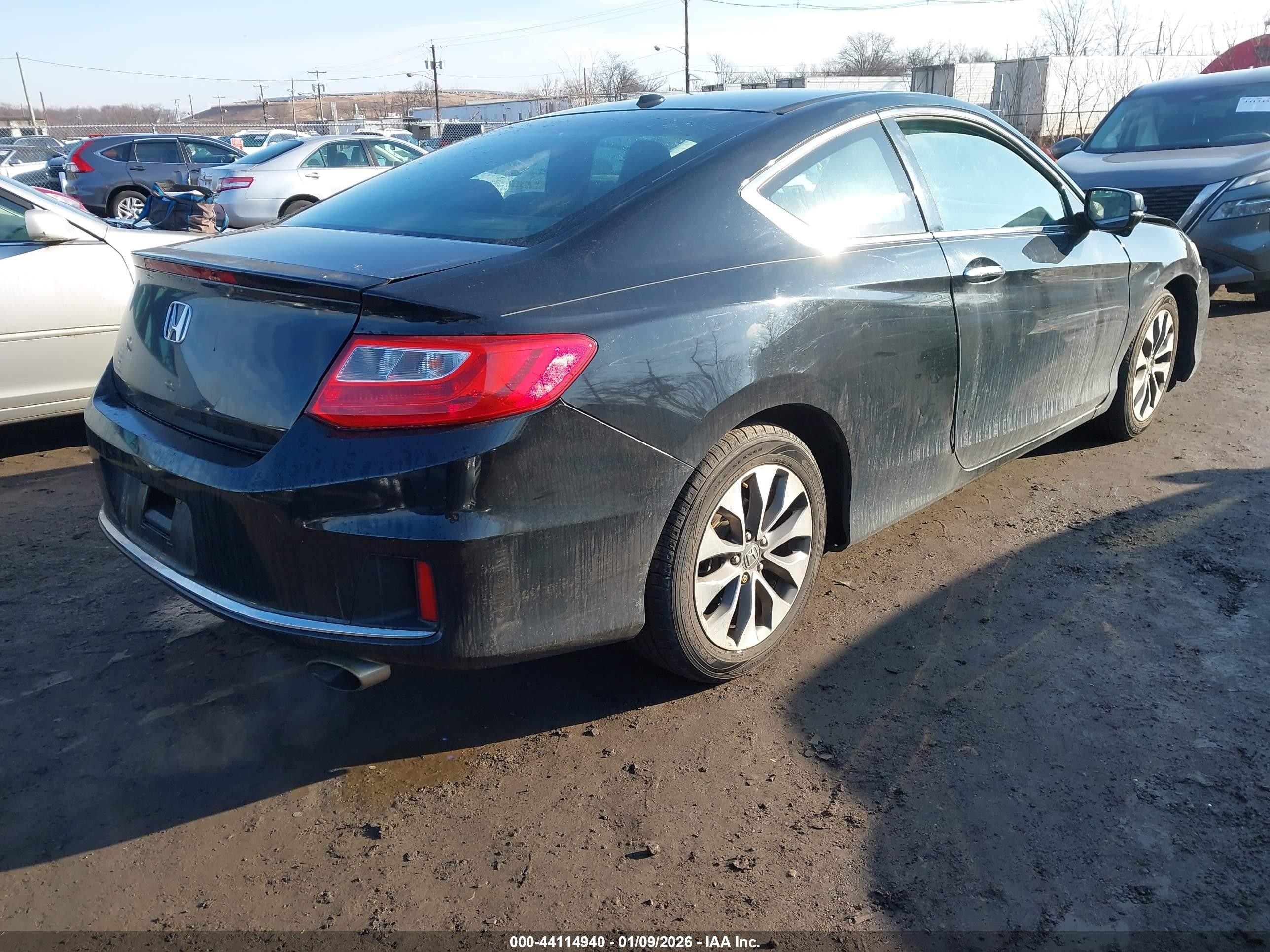 2015 Honda Accord Ex-l Black vin: 1HGCT1B82FA009672