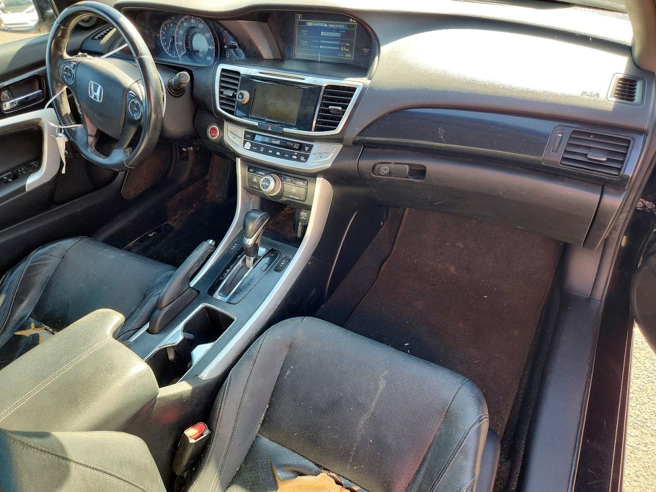 2013 Honda Accord Exl Black vin: 1HGCT1B83DA013517