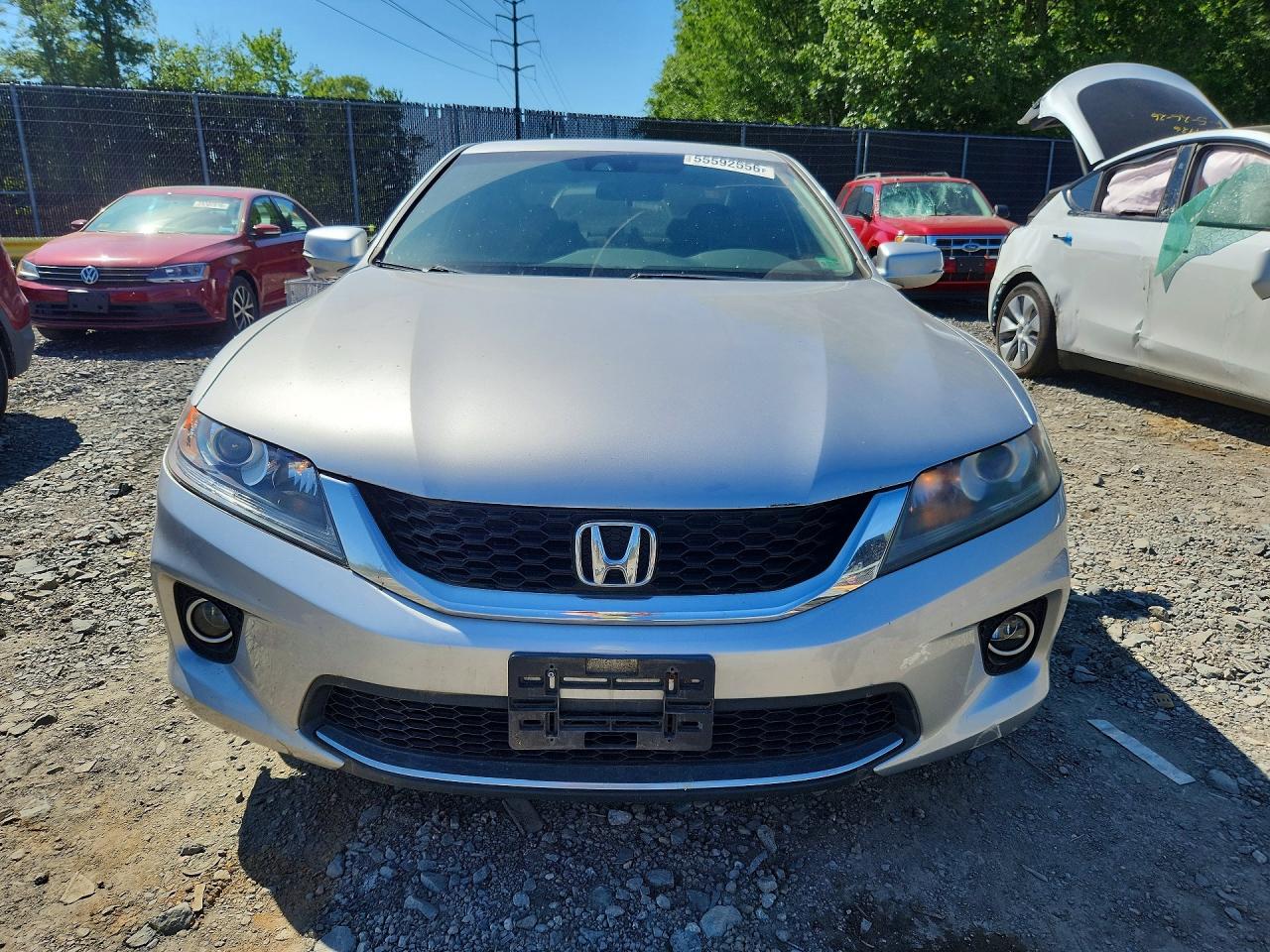 2013 Honda Accord Exl Серебряный vin: 1HGCT1B83DA016708