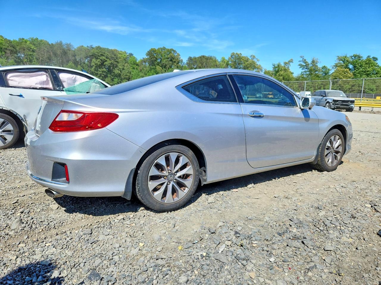 2013 Honda Accord Exl Серебряный vin: 1HGCT1B83DA016708