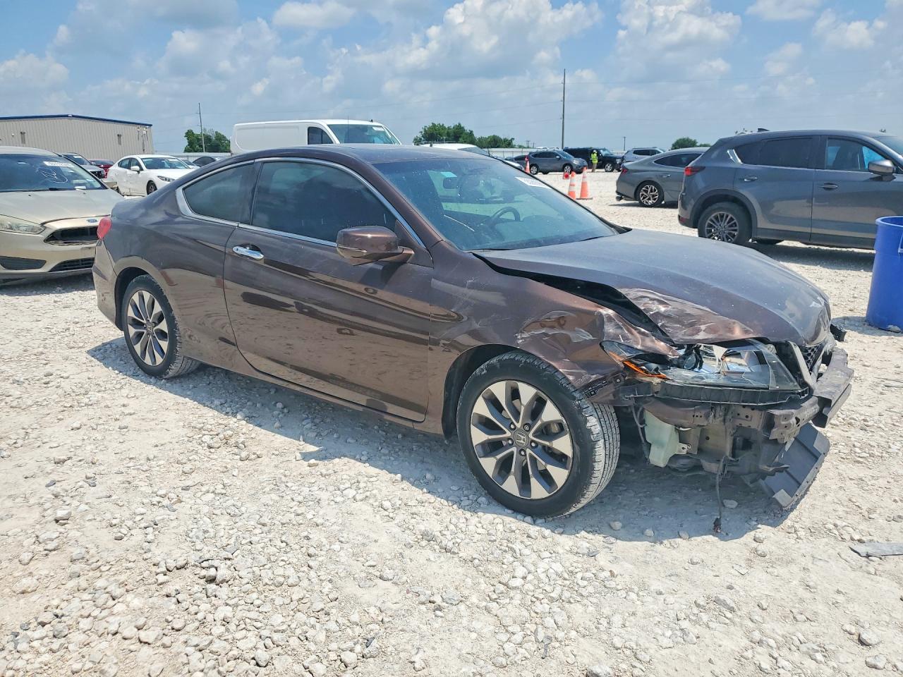 2013 Honda Accord Exl Brown vin: 1HGCT1B83DA019253