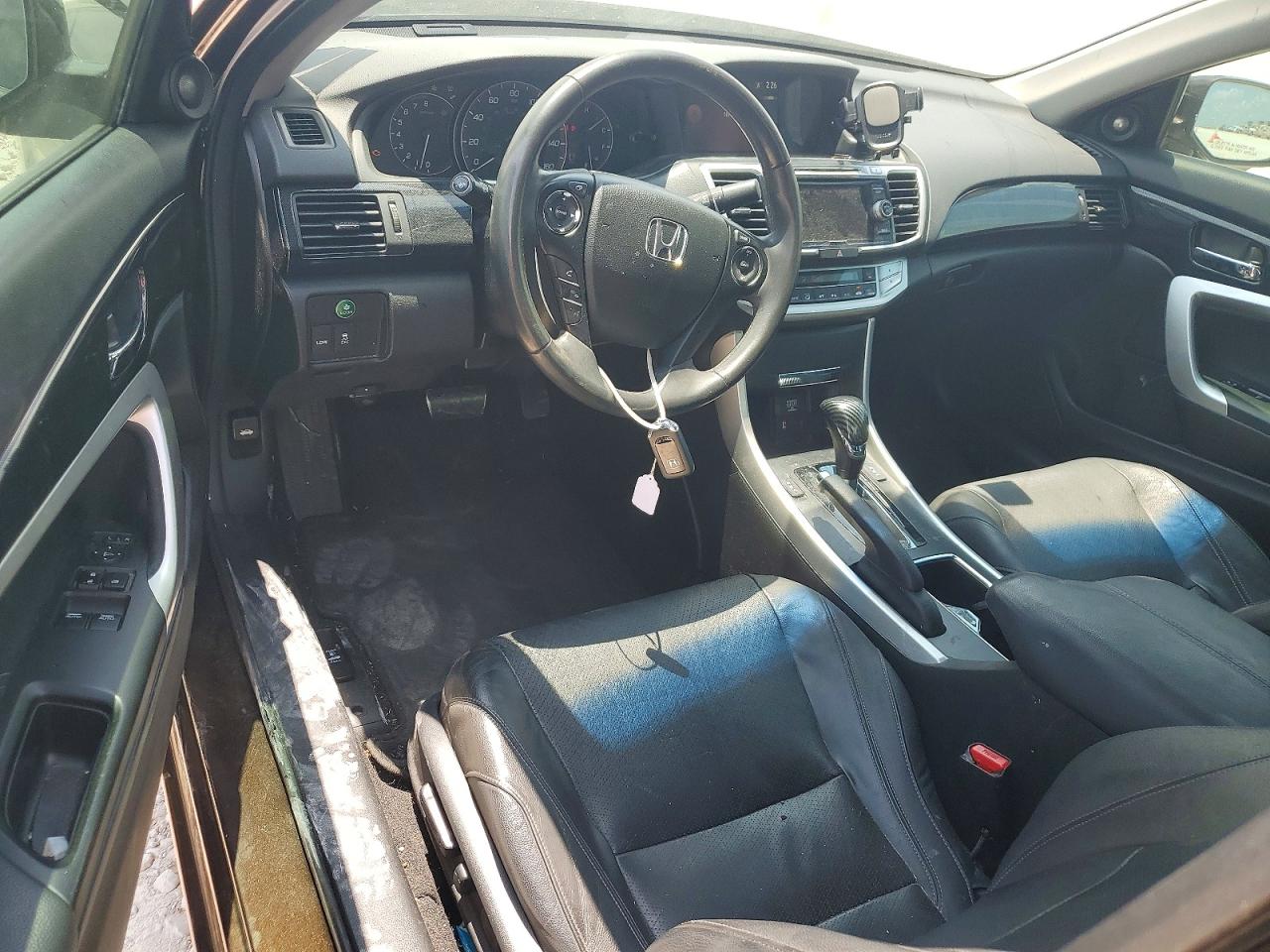 2013 Honda Accord Exl Brown vin: 1HGCT1B83DA019253