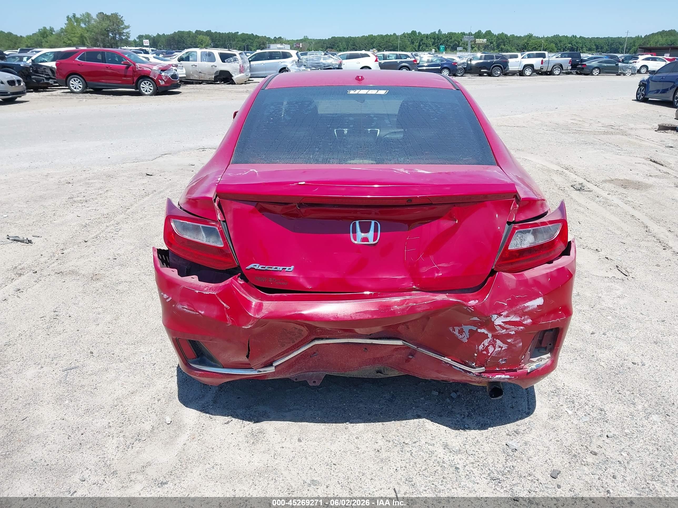 2013 Honda Accord Ex-l Red vin: 1HGCT1B83DA023853
