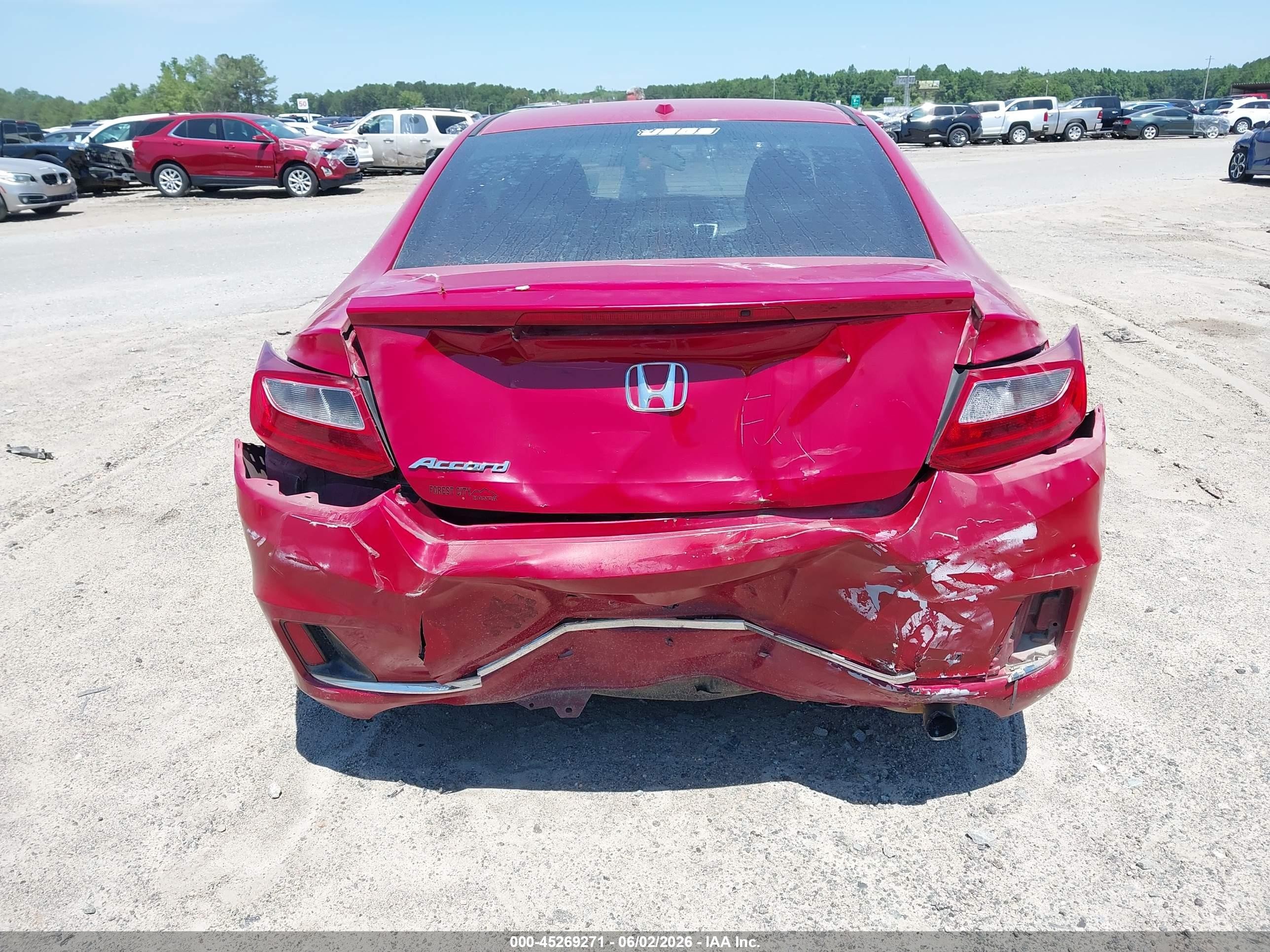 2013 Honda Accord Ex-l Red vin: 1HGCT1B83DA023853