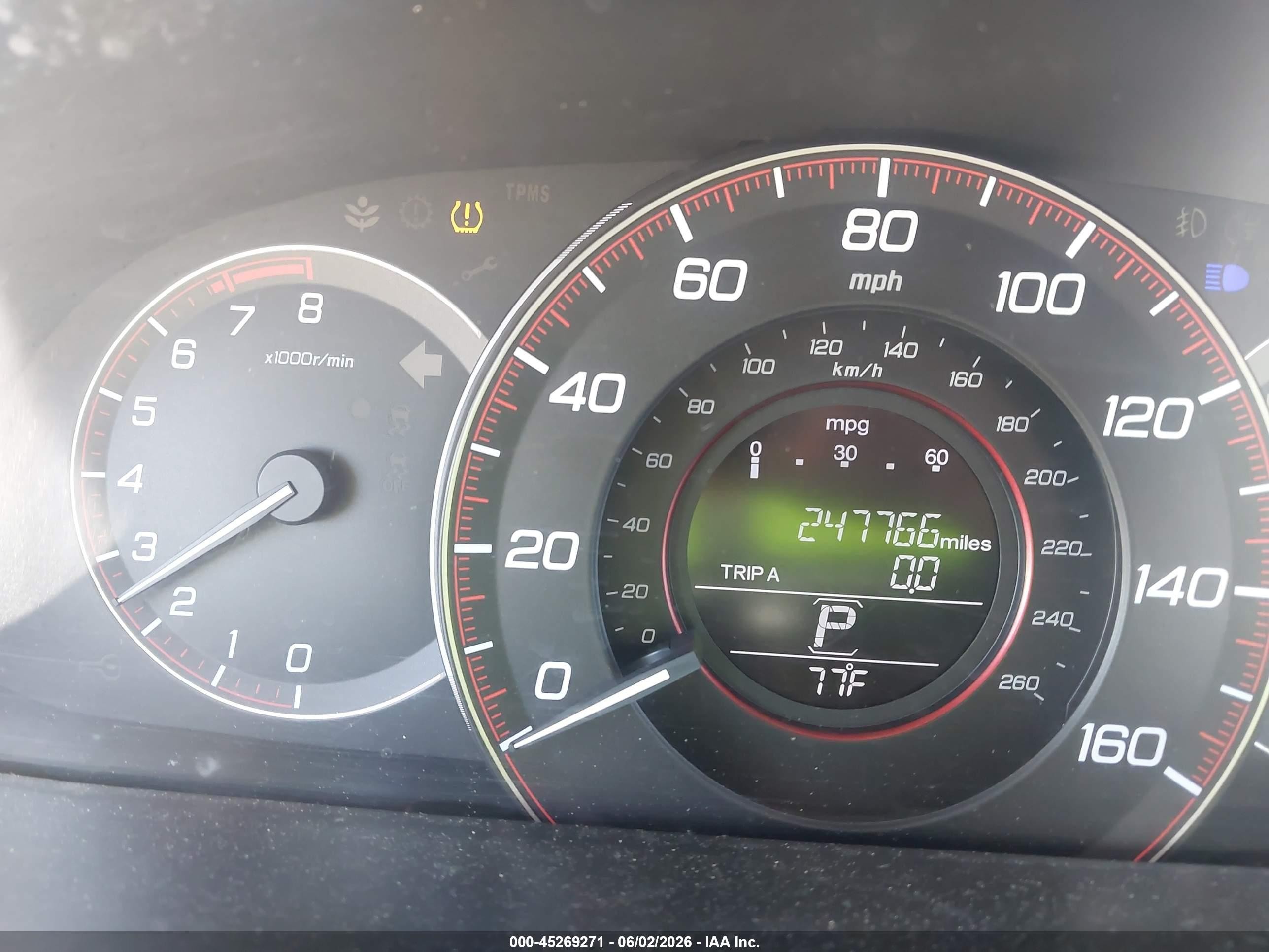 2013 Honda Accord Ex-l Red vin: 1HGCT1B83DA023853