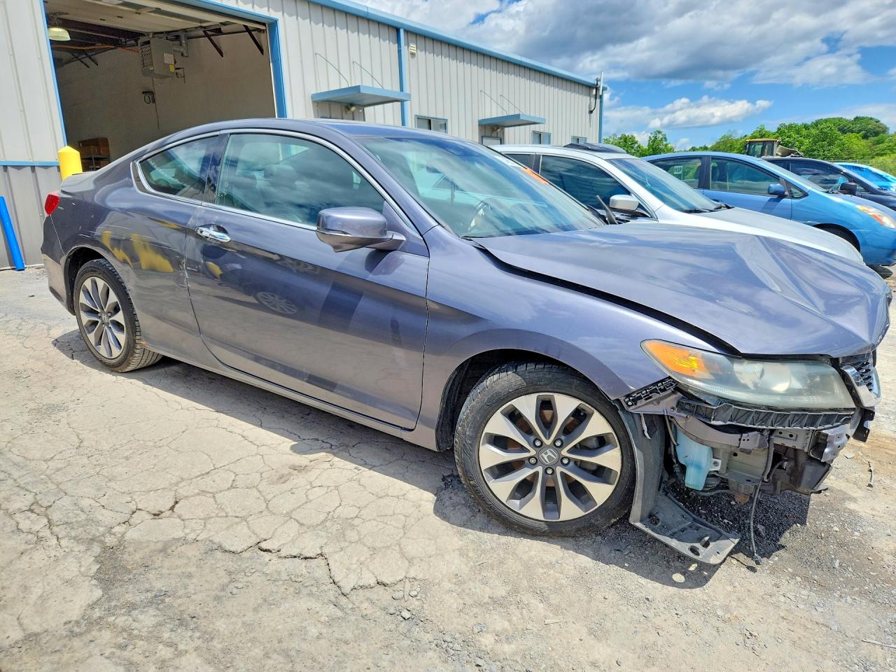 2015 Honda Accord Exl Серый vin: 1HGCT1B83FA009826