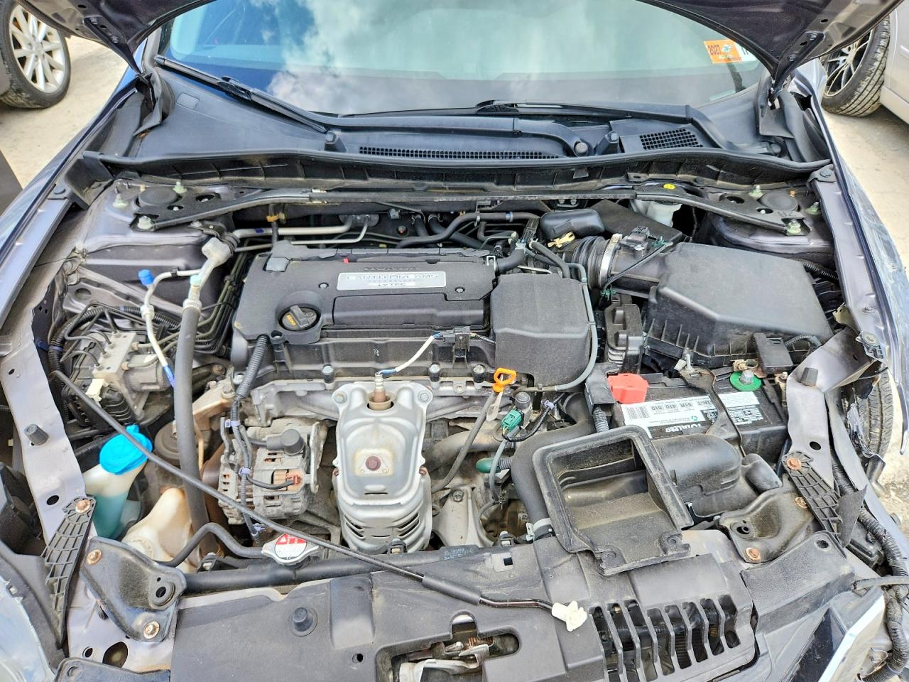 2015 Honda Accord Exl Серый vin: 1HGCT1B83FA009826