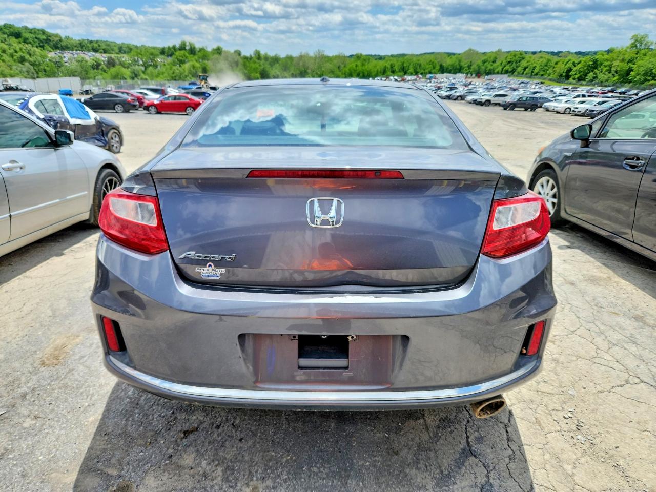 2015 Honda Accord Exl Серый vin: 1HGCT1B83FA009826