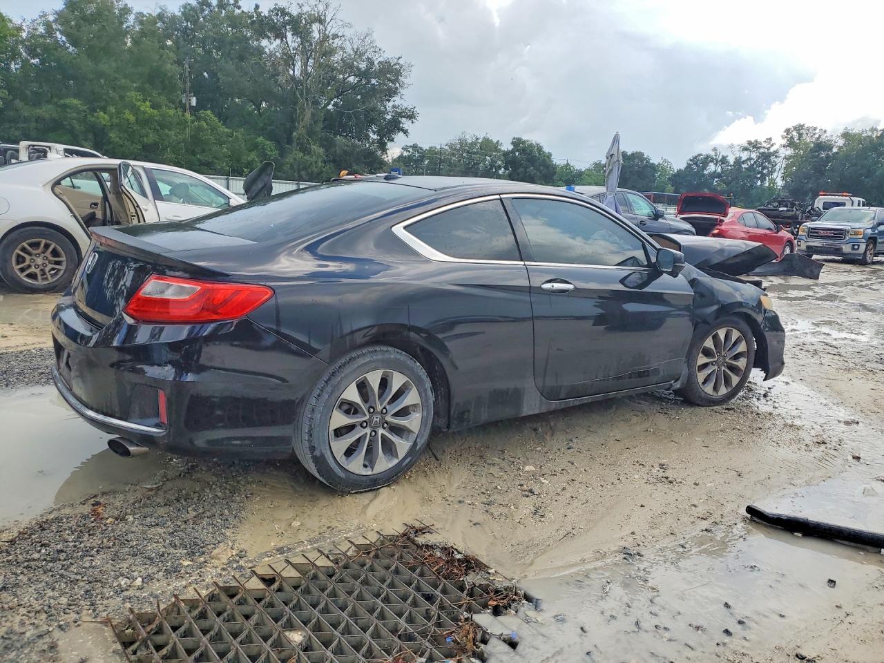 2013 Honda Accord Exl Black vin: 1HGCT1B84DA005832