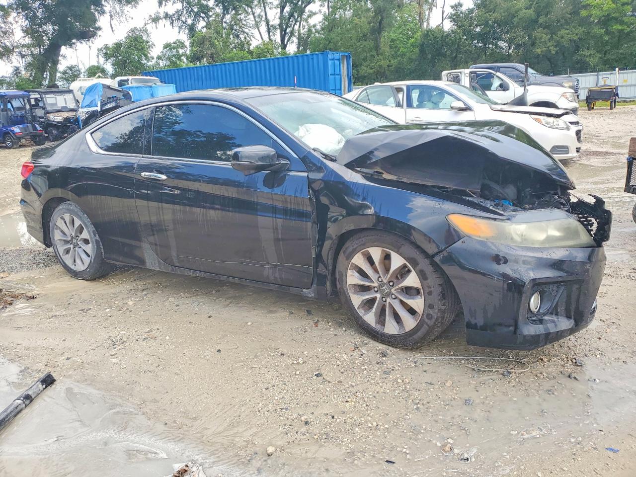 2013 Honda Accord Exl Black vin: 1HGCT1B84DA005832