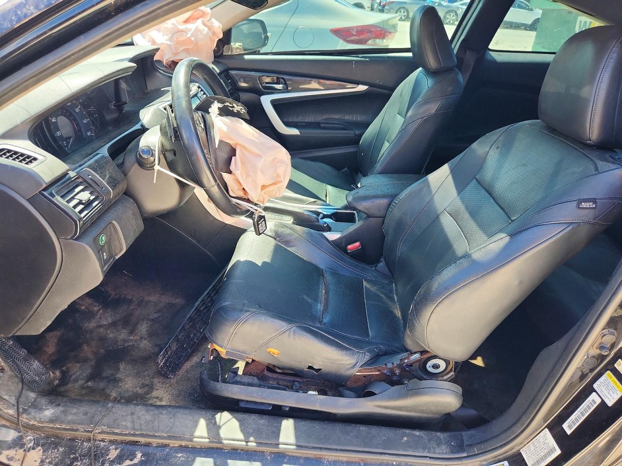 2013 Honda Accord Exl Black vin: 1HGCT1B84DA005832