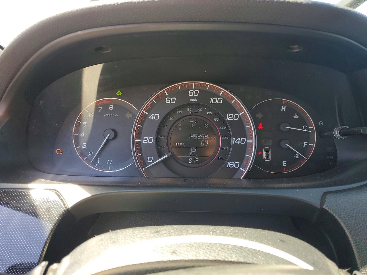 2013 Honda Accord Exl Серый vin: 1HGCT1B84DA013834