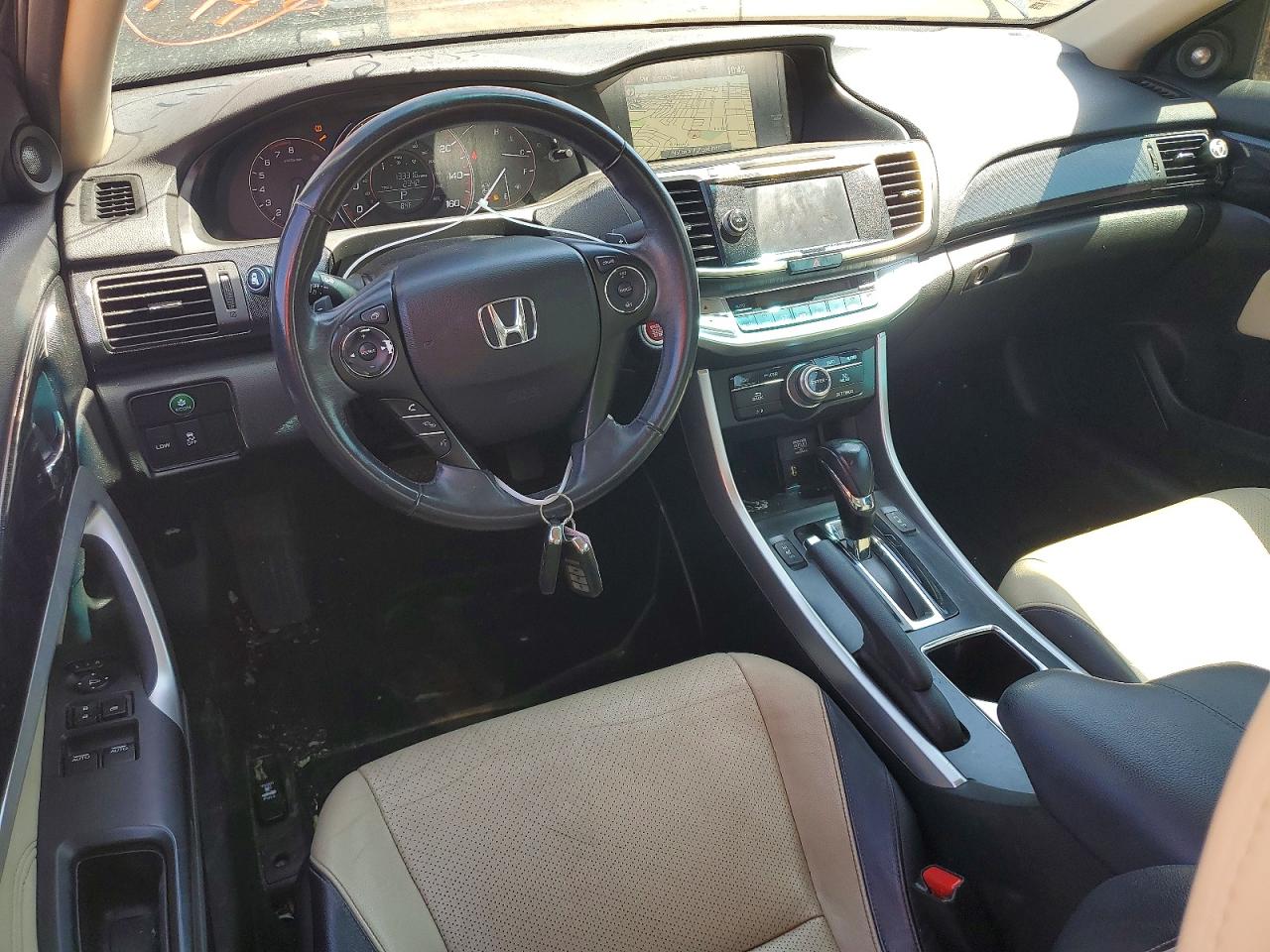 2013 Honda Accord Exl Black vin: 1HGCT1B84DA015566