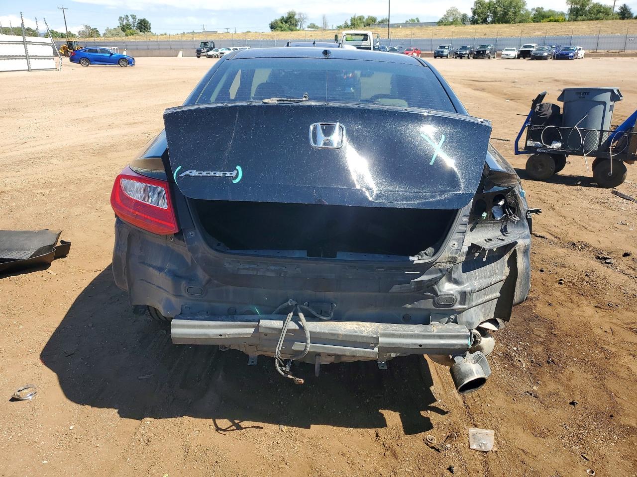2013 Honda Accord Exl Black vin: 1HGCT1B84DA015566