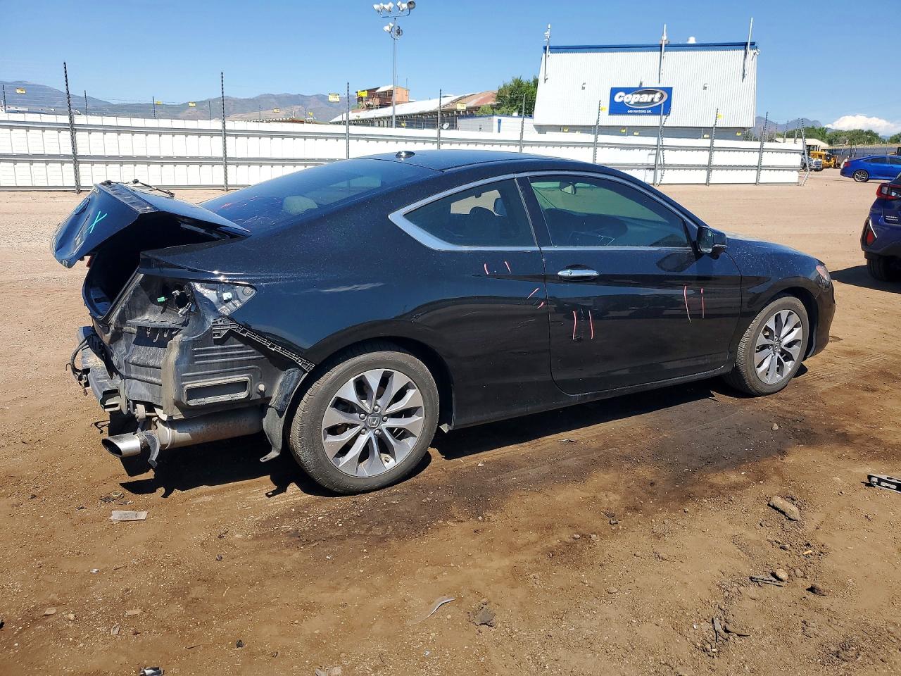 2013 Honda Accord Exl Black vin: 1HGCT1B84DA015566