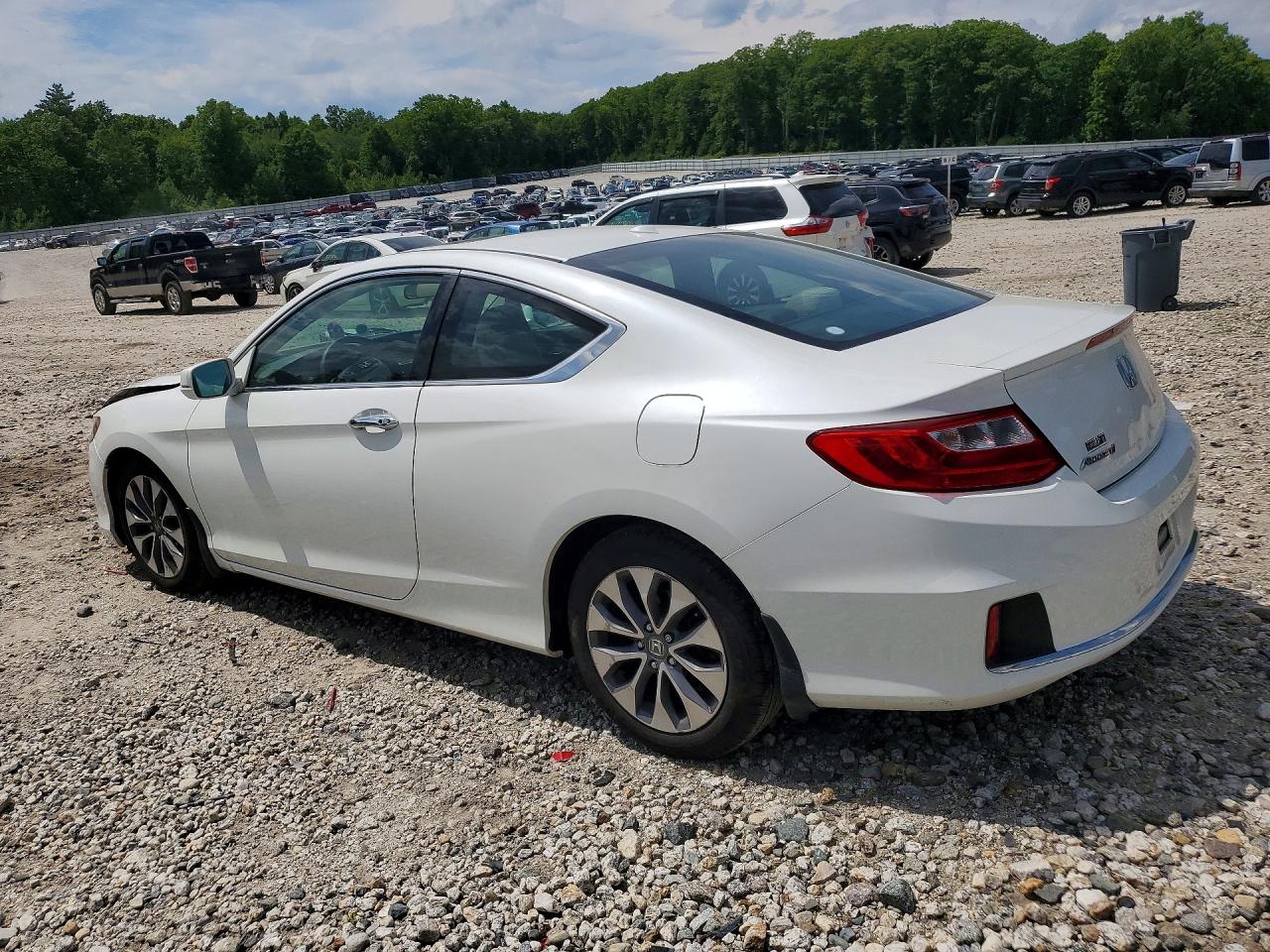 2013 Honda Accord Exl Белый vin: 1HGCT1B84DA015888