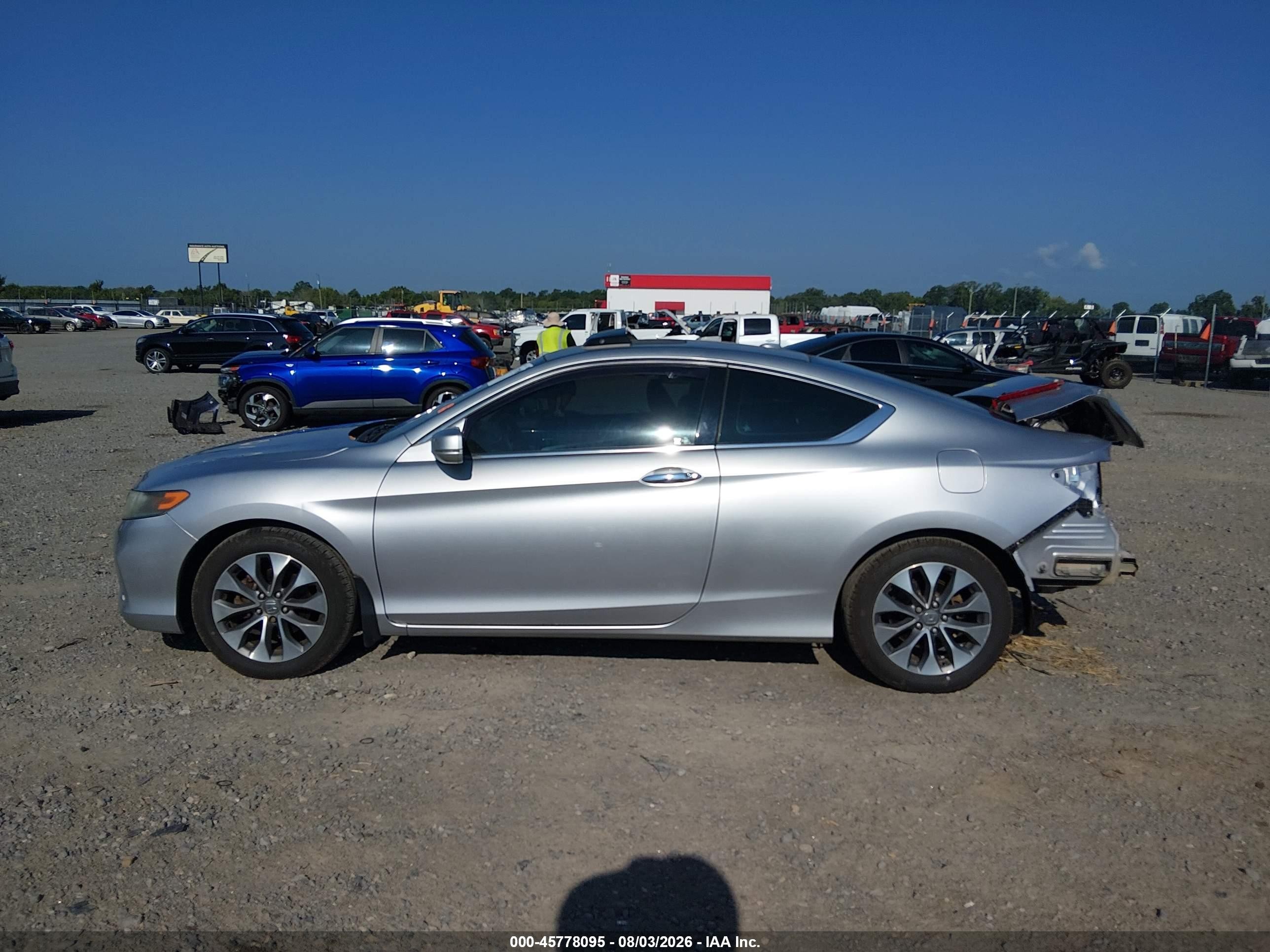 2013 Honda Accord Ex-l Silver vin: 1HGCT1B84DA016491