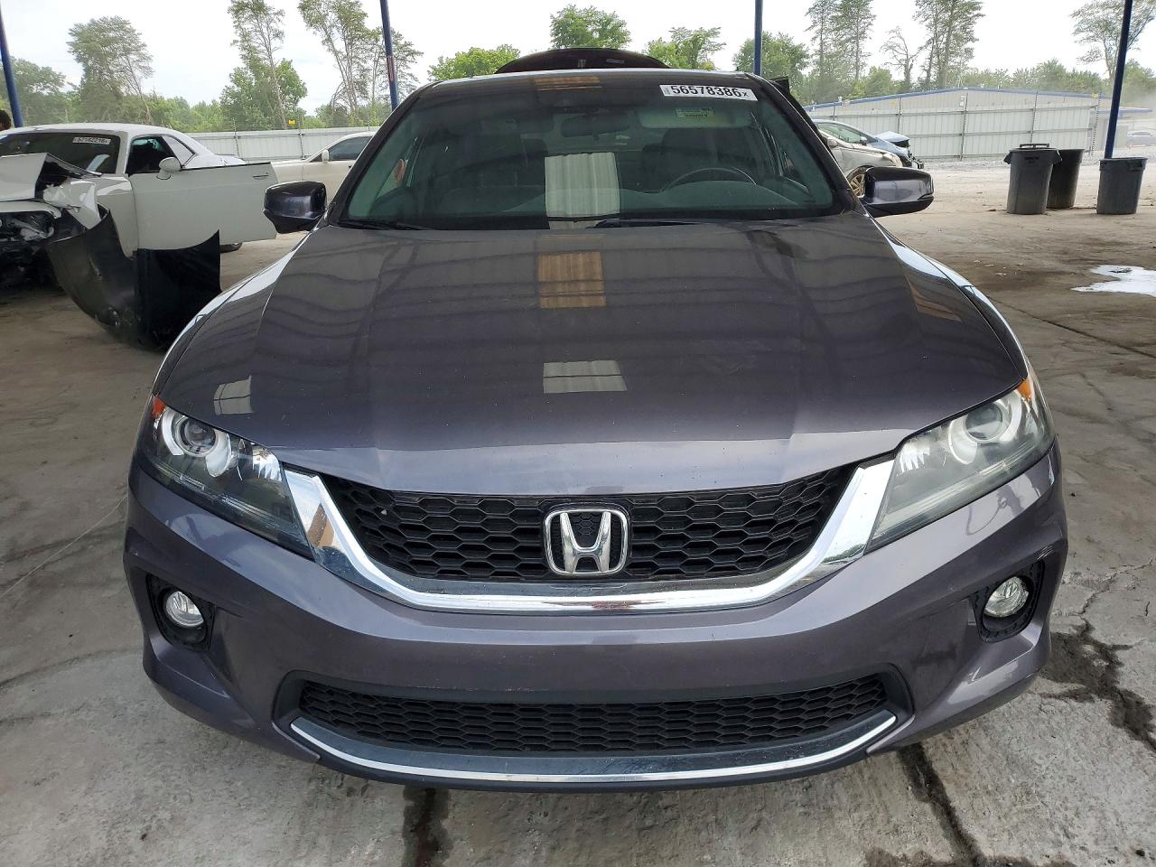 2013 Honda Accord Exl Gray vin: 1HGCT1B84DA021349