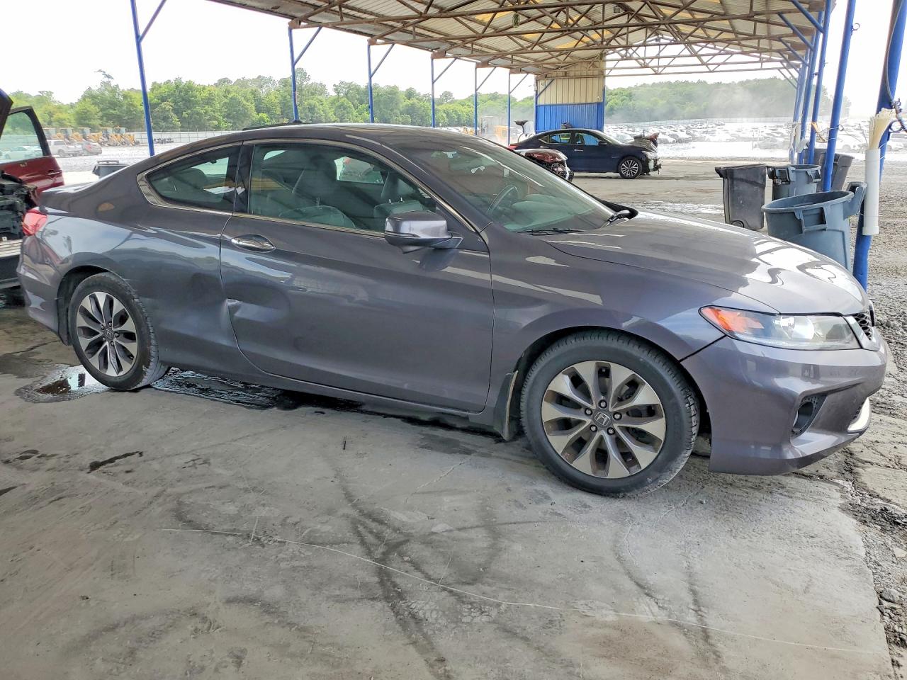 2013 Honda Accord Exl Gray vin: 1HGCT1B84DA021349