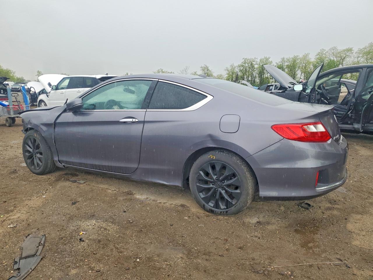 2014 Honda Accord Exl Gray vin: 1HGCT1B84EA005279