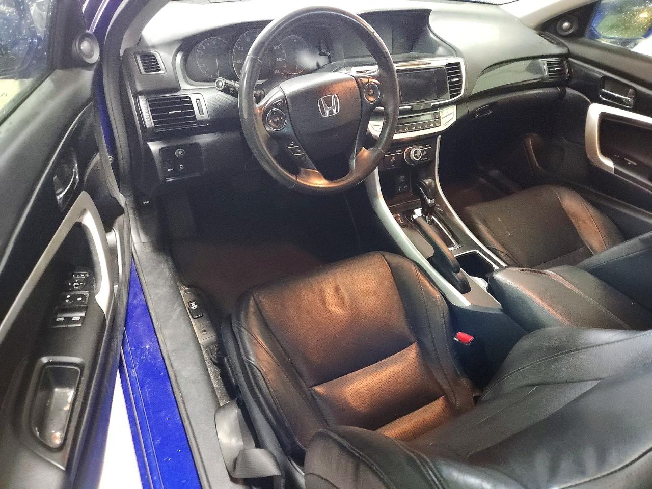 2014 Honda Accord Exl Blue vin: 1HGCT1B84EA007632