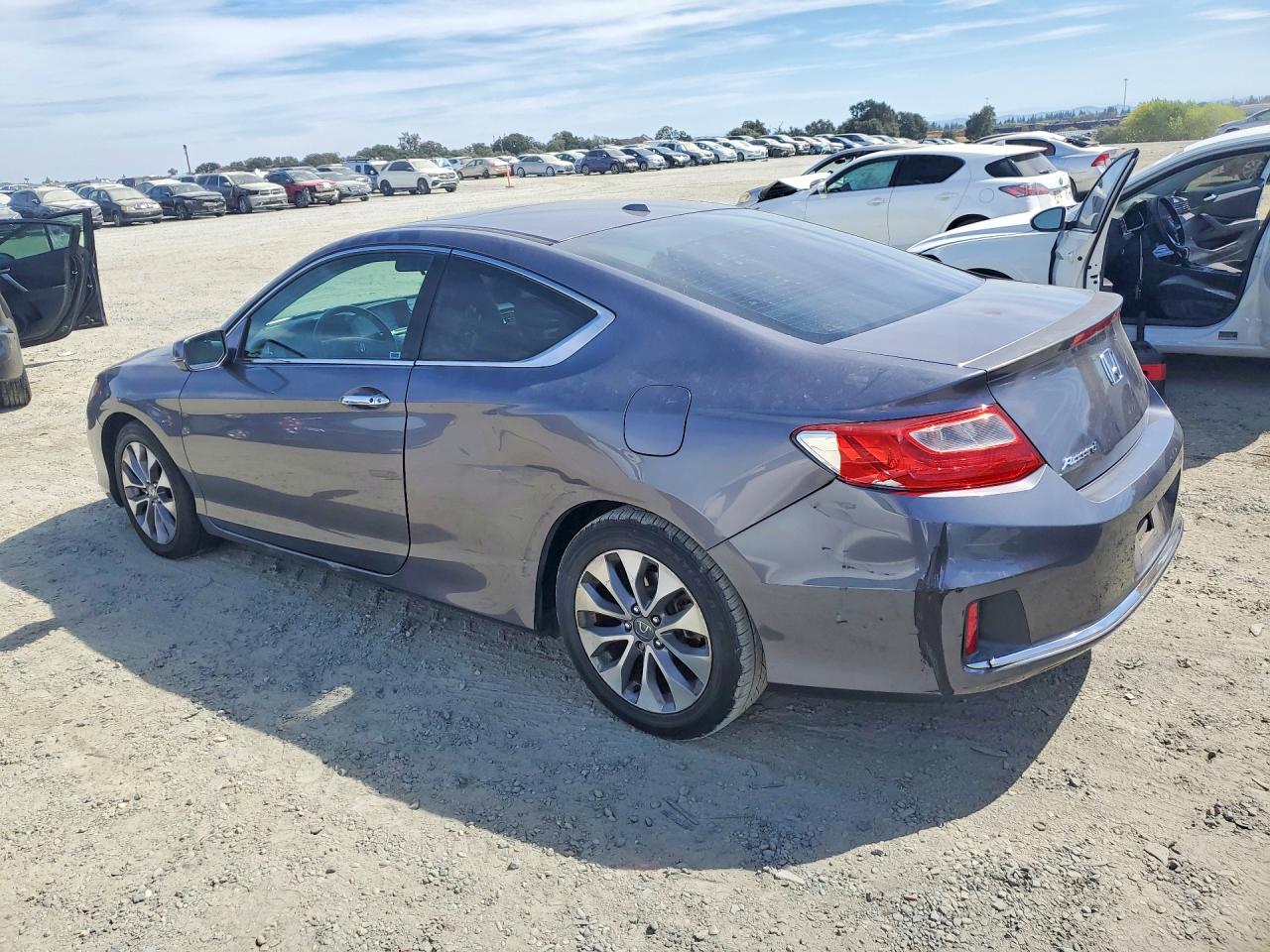 2014 Honda Accord Exl Серый vin: 1HGCT1B84EA009042