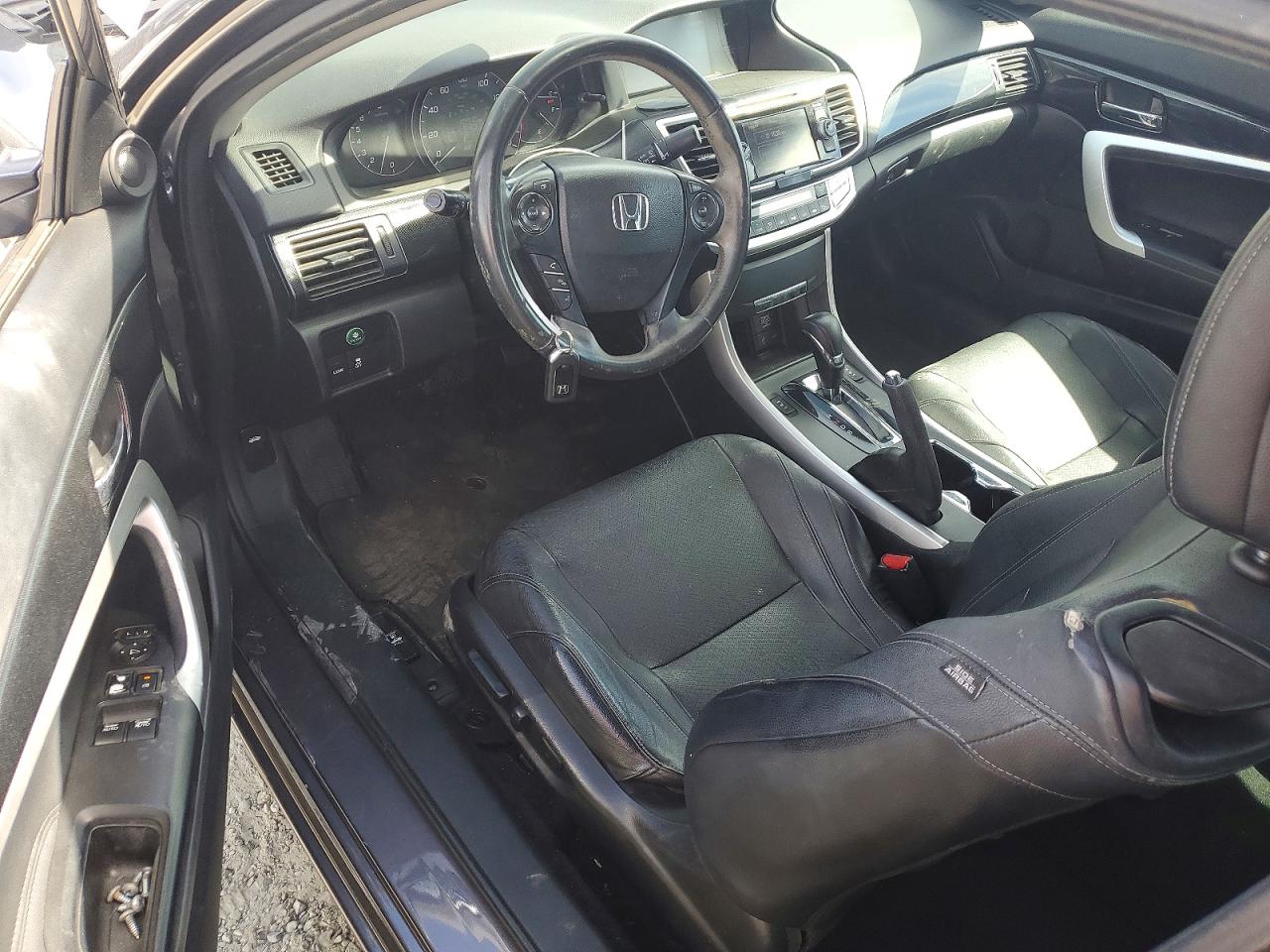 2014 Honda Accord Exl Серый vin: 1HGCT1B84EA009042