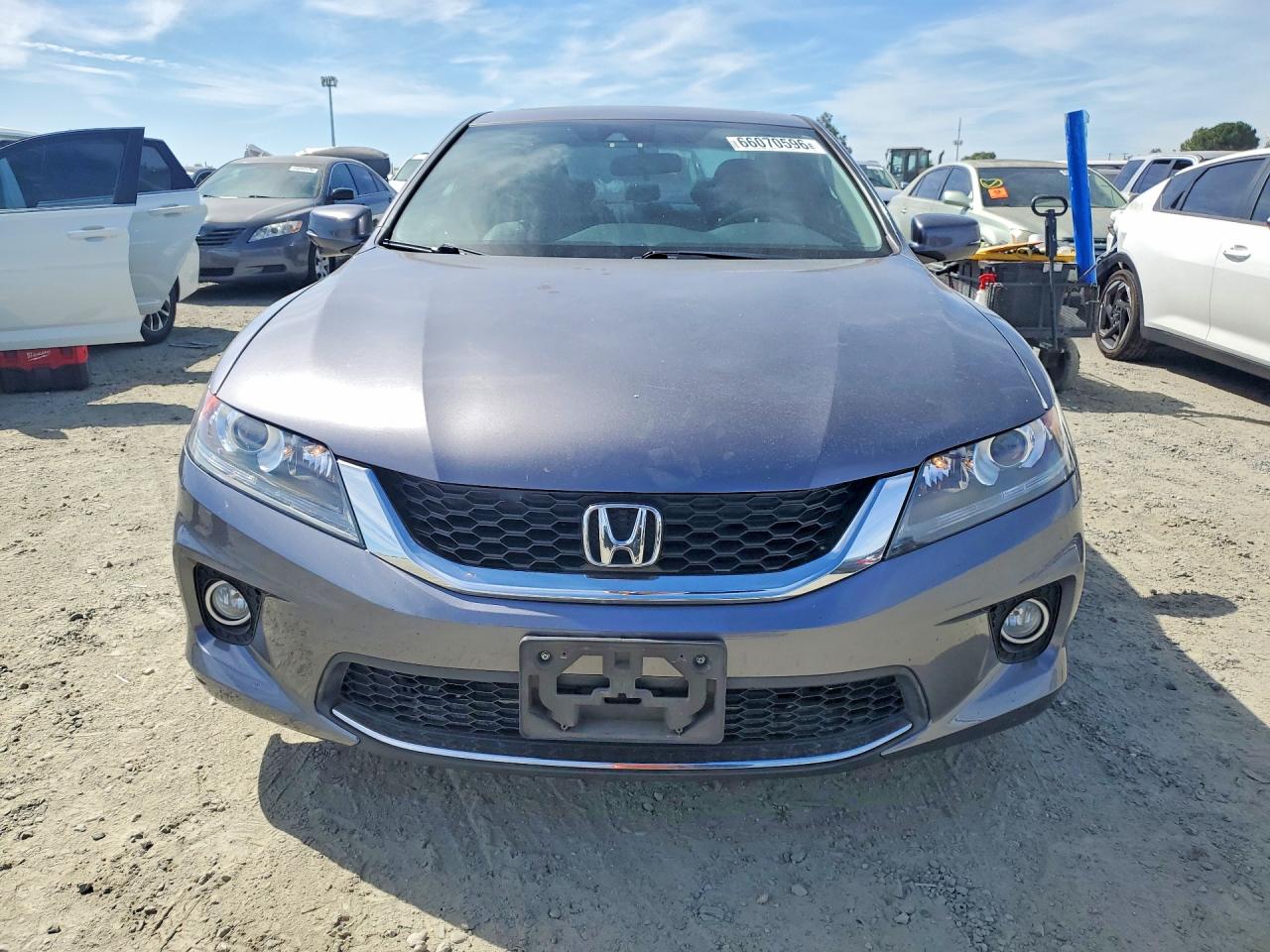 2014 Honda Accord Exl Серый vin: 1HGCT1B84EA009042