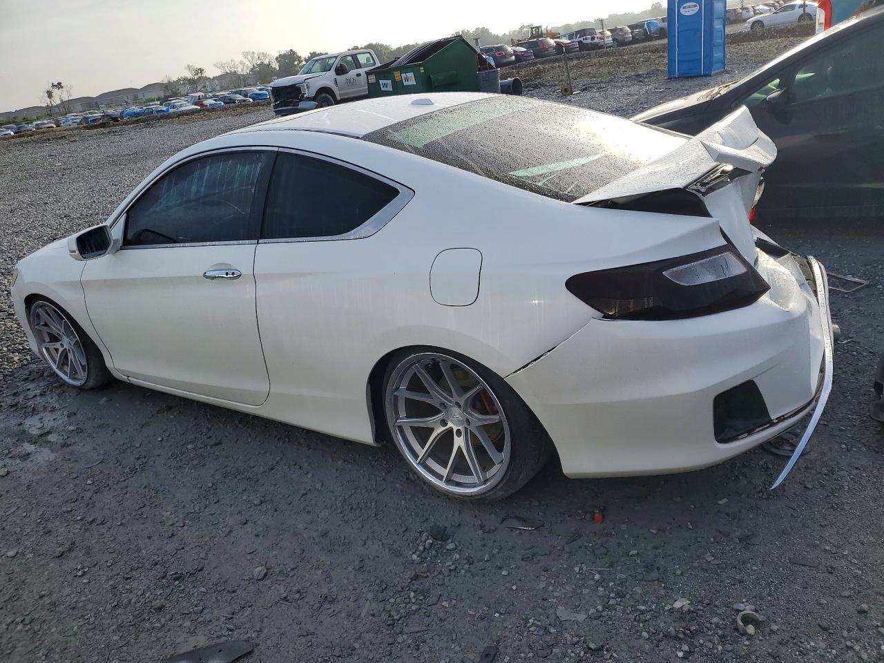 2014 Honda Accord Exl White vin: 1HGCT1B84EA014113