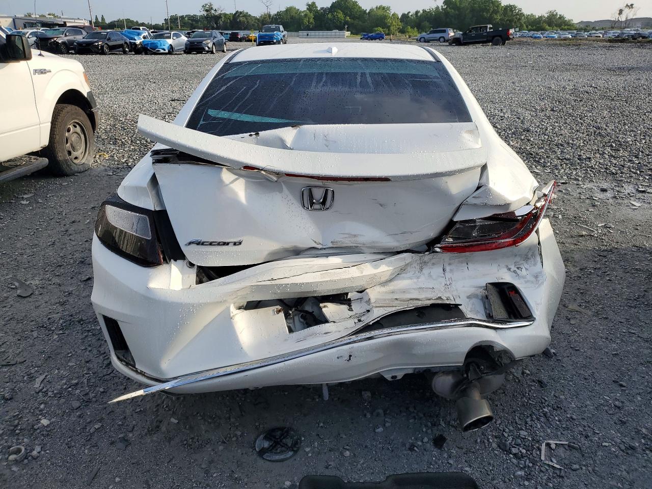 2014 Honda Accord Exl White vin: 1HGCT1B84EA014113