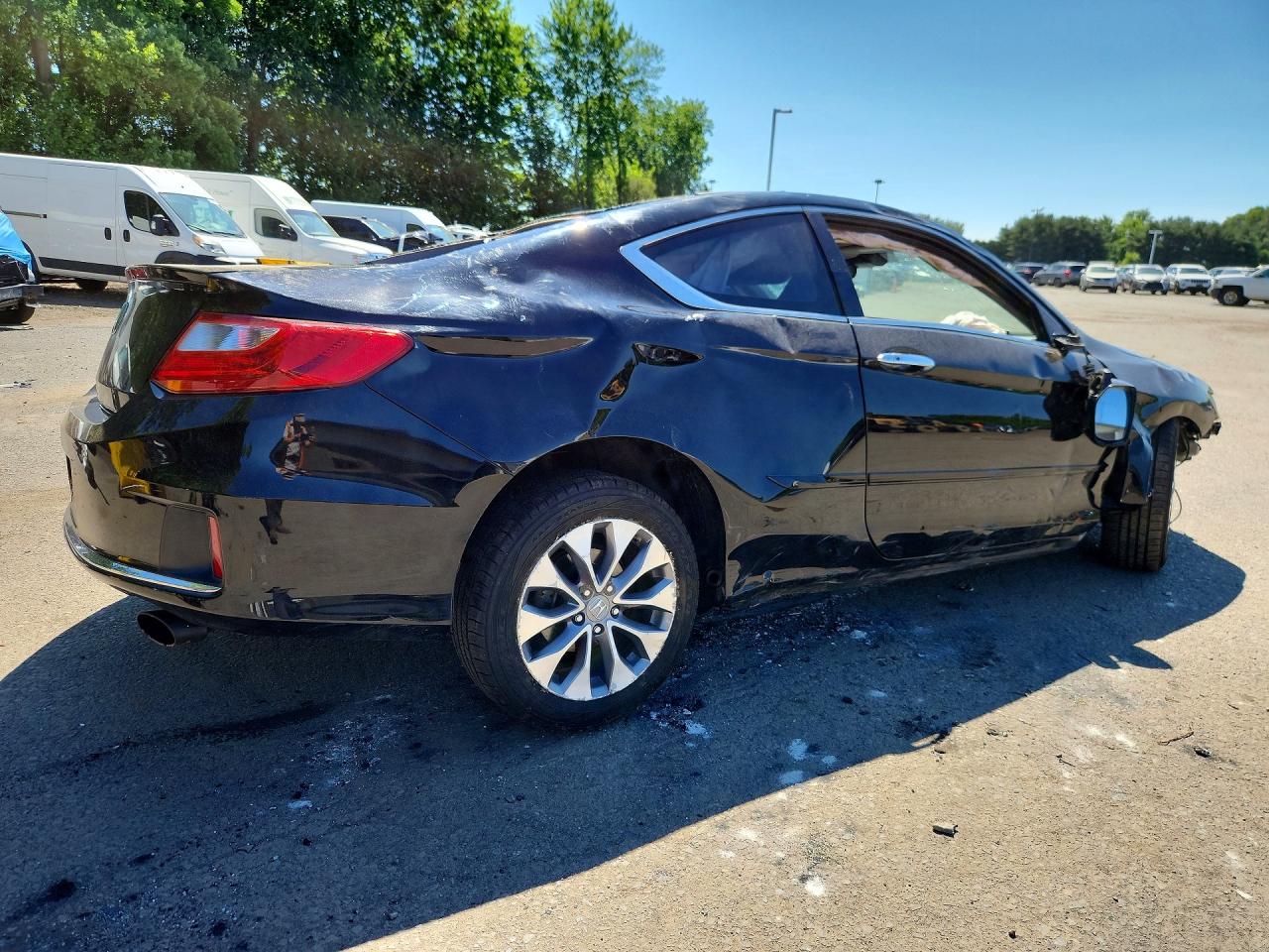 2013 Honda Accord Exl Black vin: 1HGCT1B85DA007749