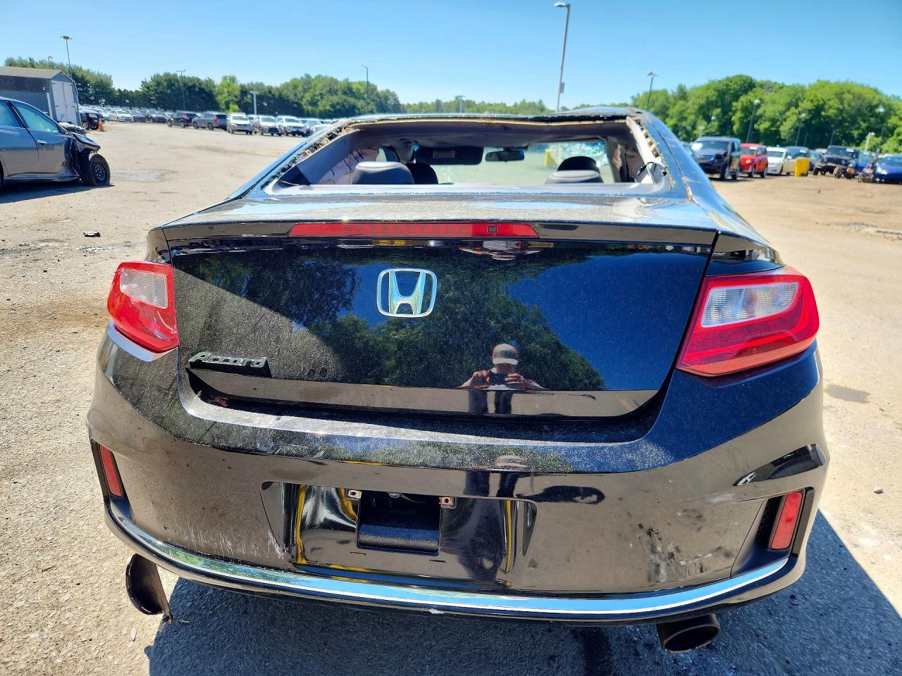 2013 Honda Accord Exl Black vin: 1HGCT1B85DA007749