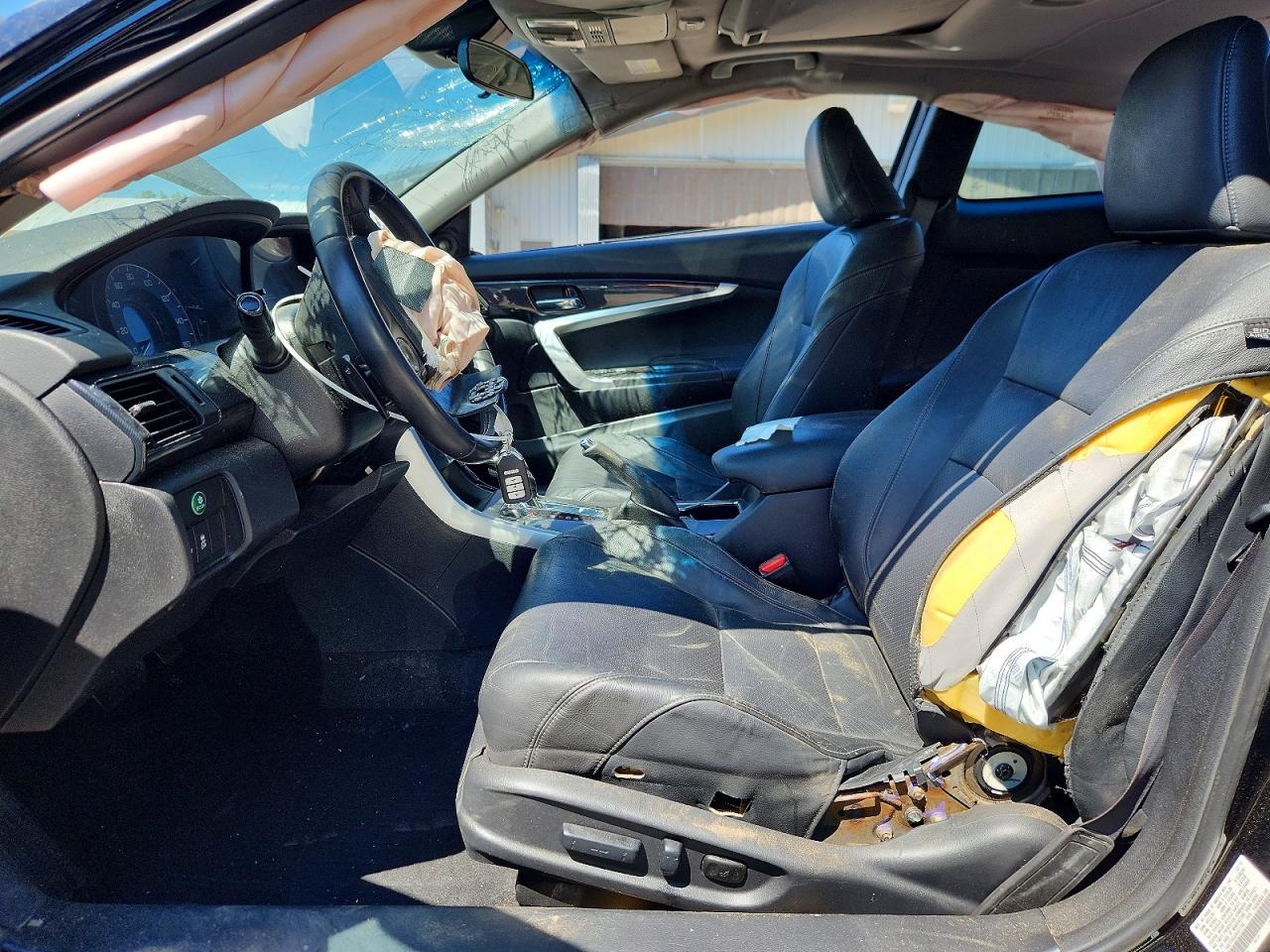 2013 Honda Accord Exl Black vin: 1HGCT1B85DA007749