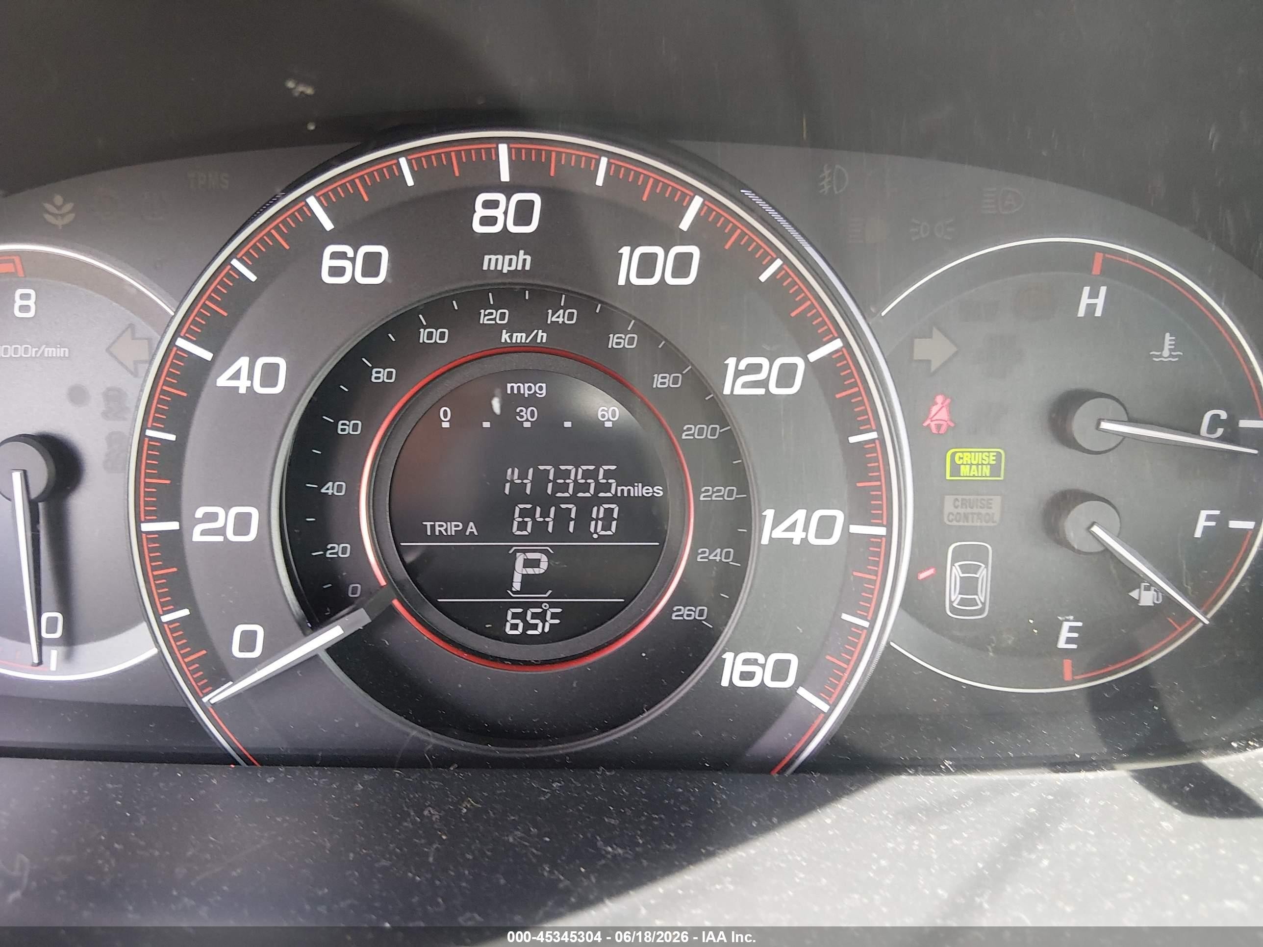 2013 Honda Accord Ex-l Черный vin: 1HGCT1B85DA016340