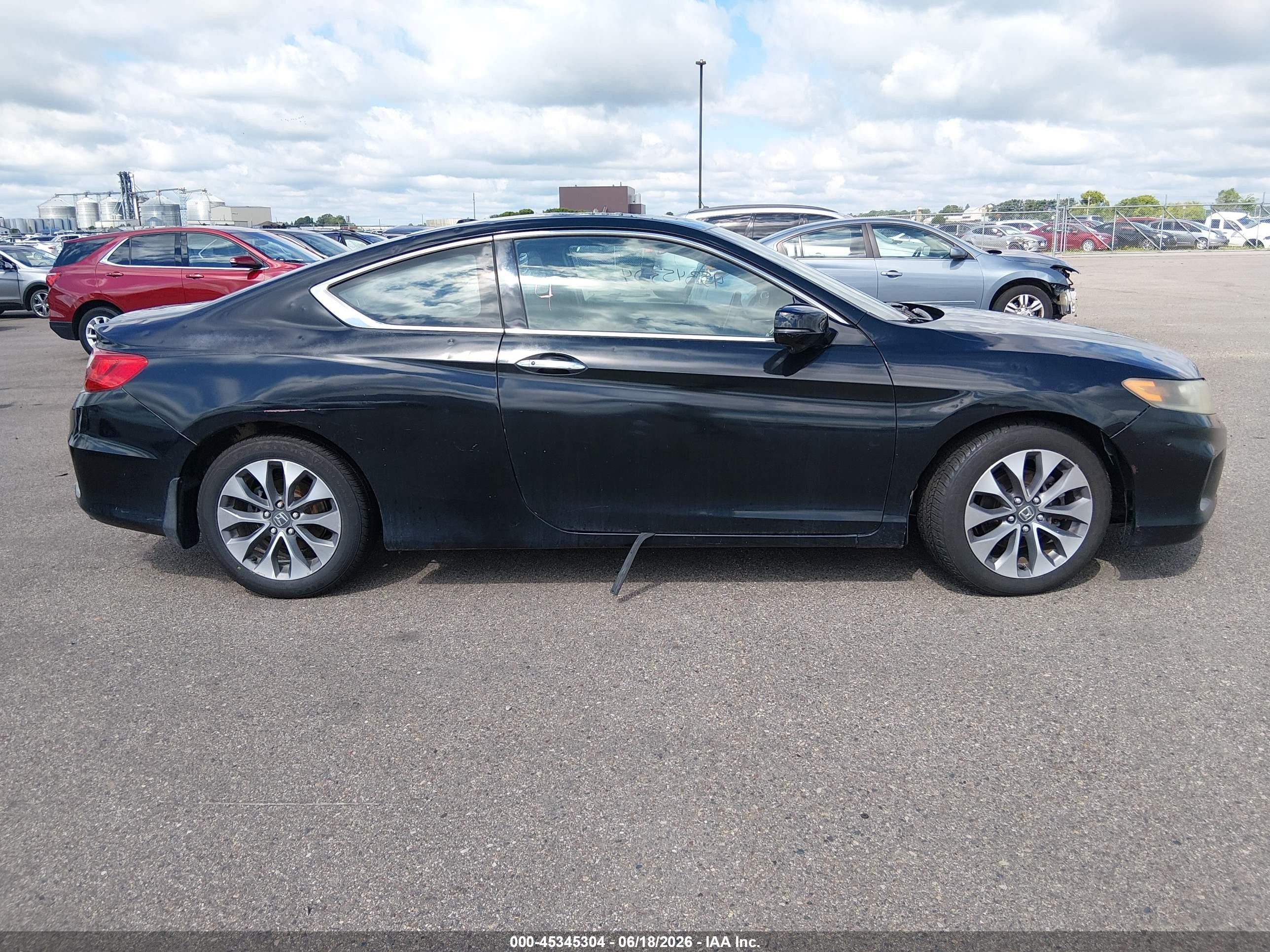 2013 Honda Accord Ex-l Черный vin: 1HGCT1B85DA016340