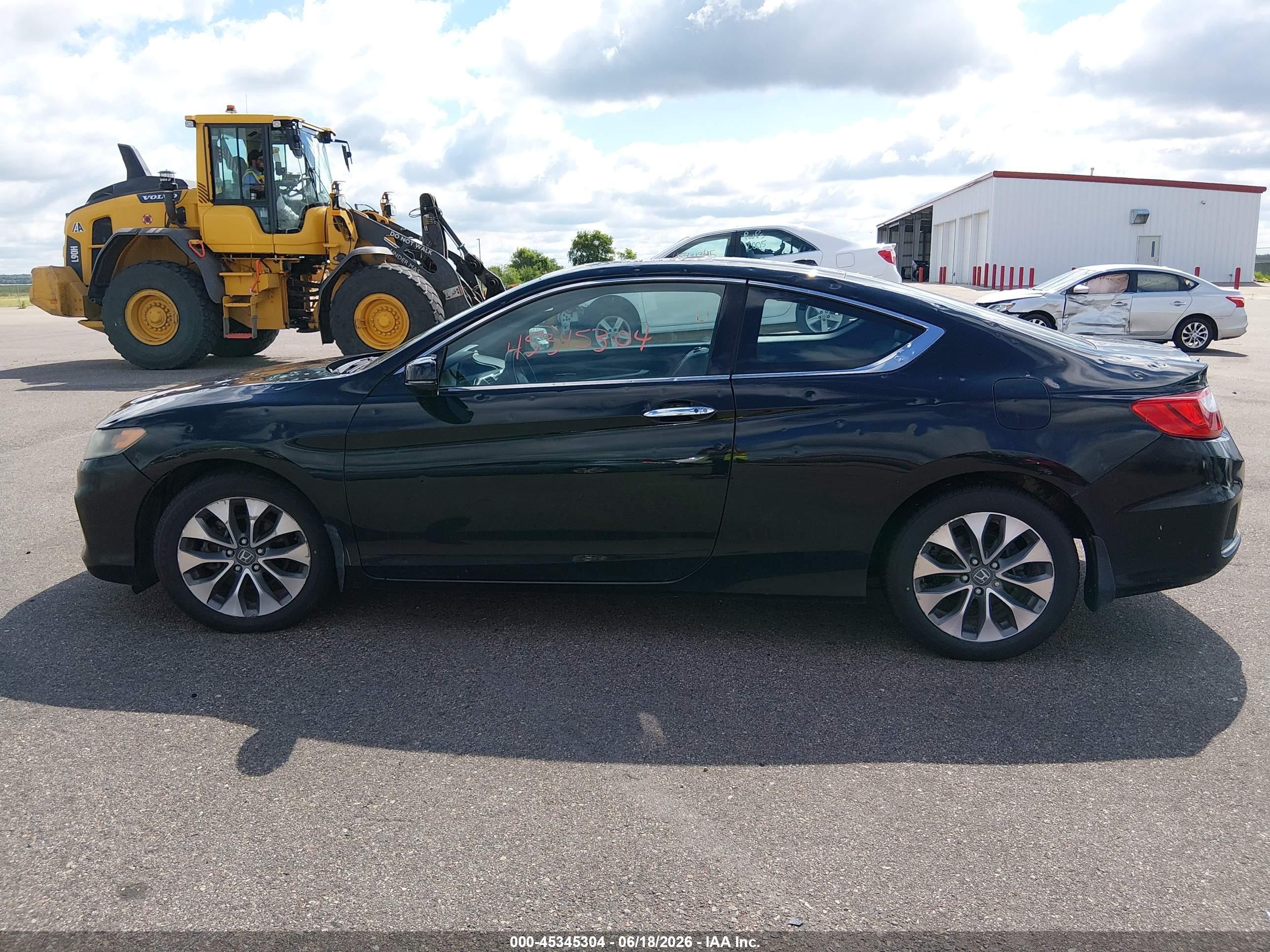 2013 Honda Accord Ex-l Черный vin: 1HGCT1B85DA016340