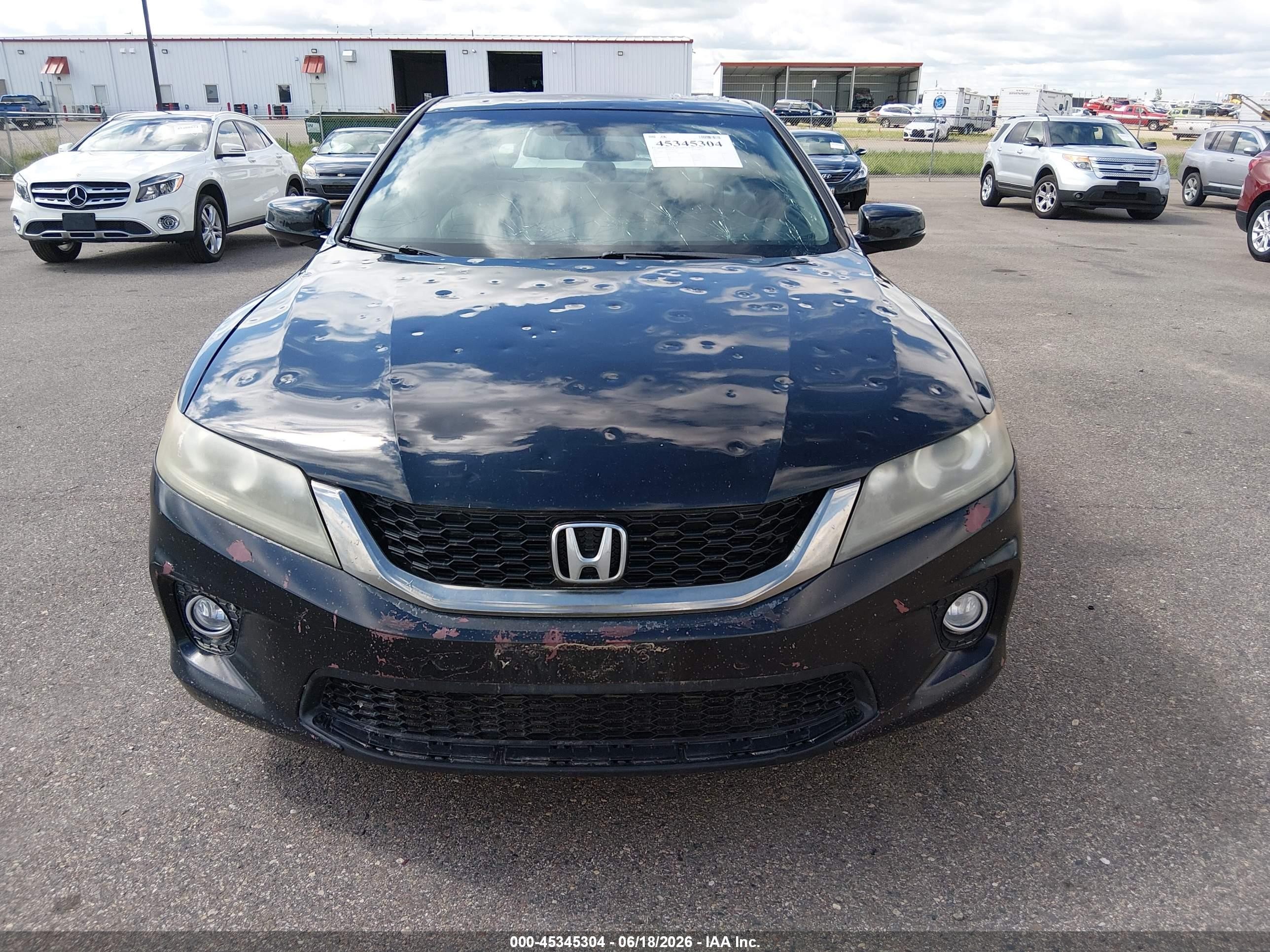2013 Honda Accord Ex-l Черный vin: 1HGCT1B85DA016340