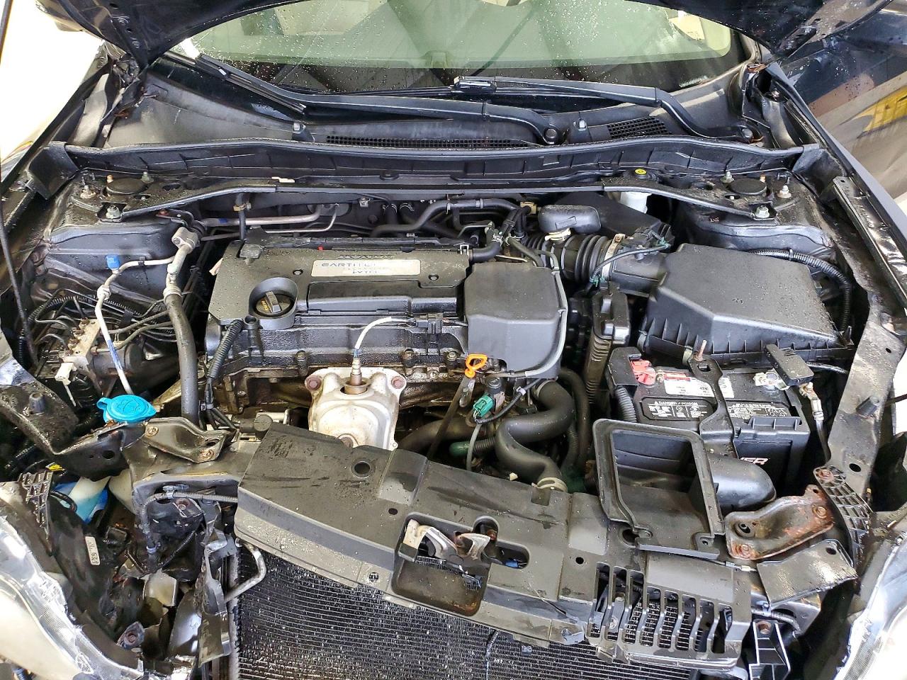 2015 Honda Accord Exl Черный vin: 1HGCT1B85FA006491
