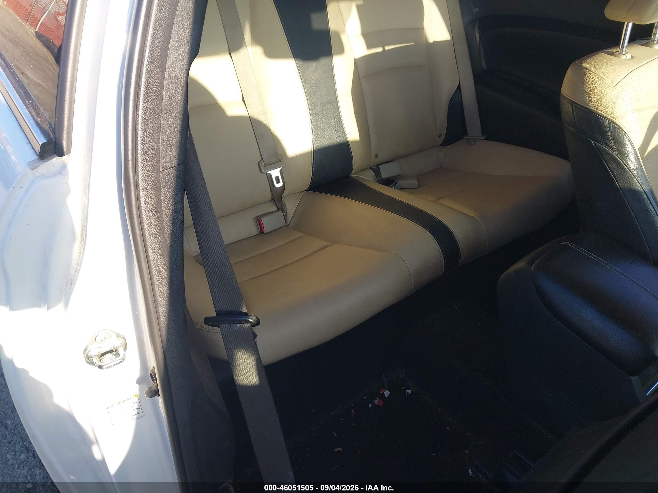 2015 Honda Accord Ex-l White vin: 1HGCT1B85FA010315